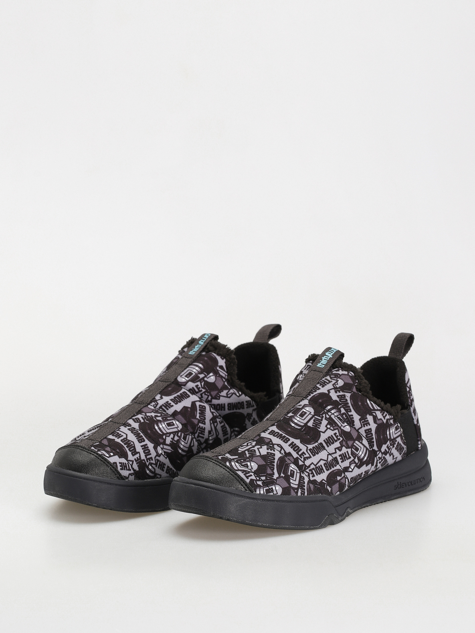 ThirtyTwo The Lounger X Bomb Hole Winter shoes (black/print)