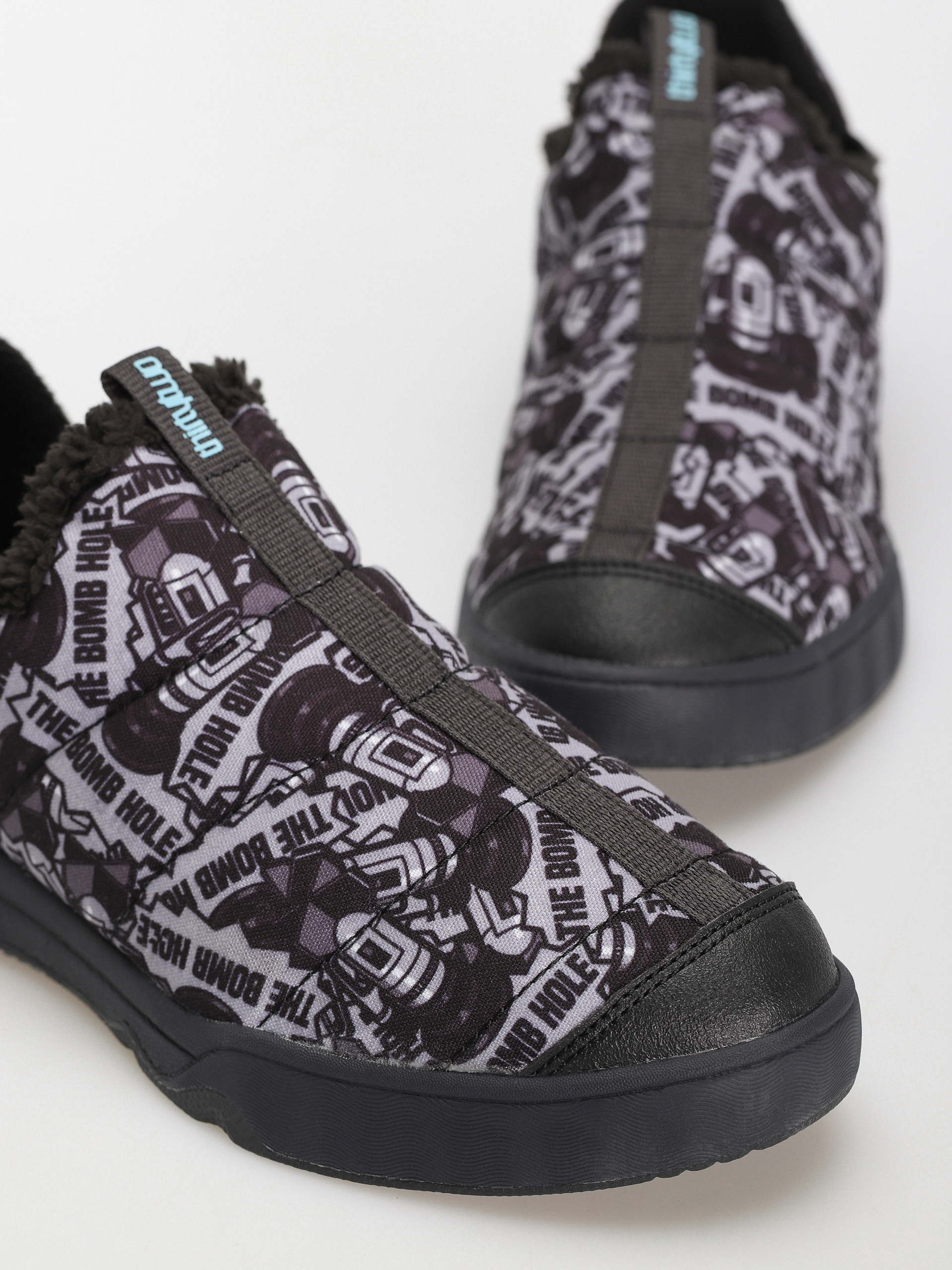 ThirtyTwo The Lounger X Bomb Hole Winter shoes (black/print)