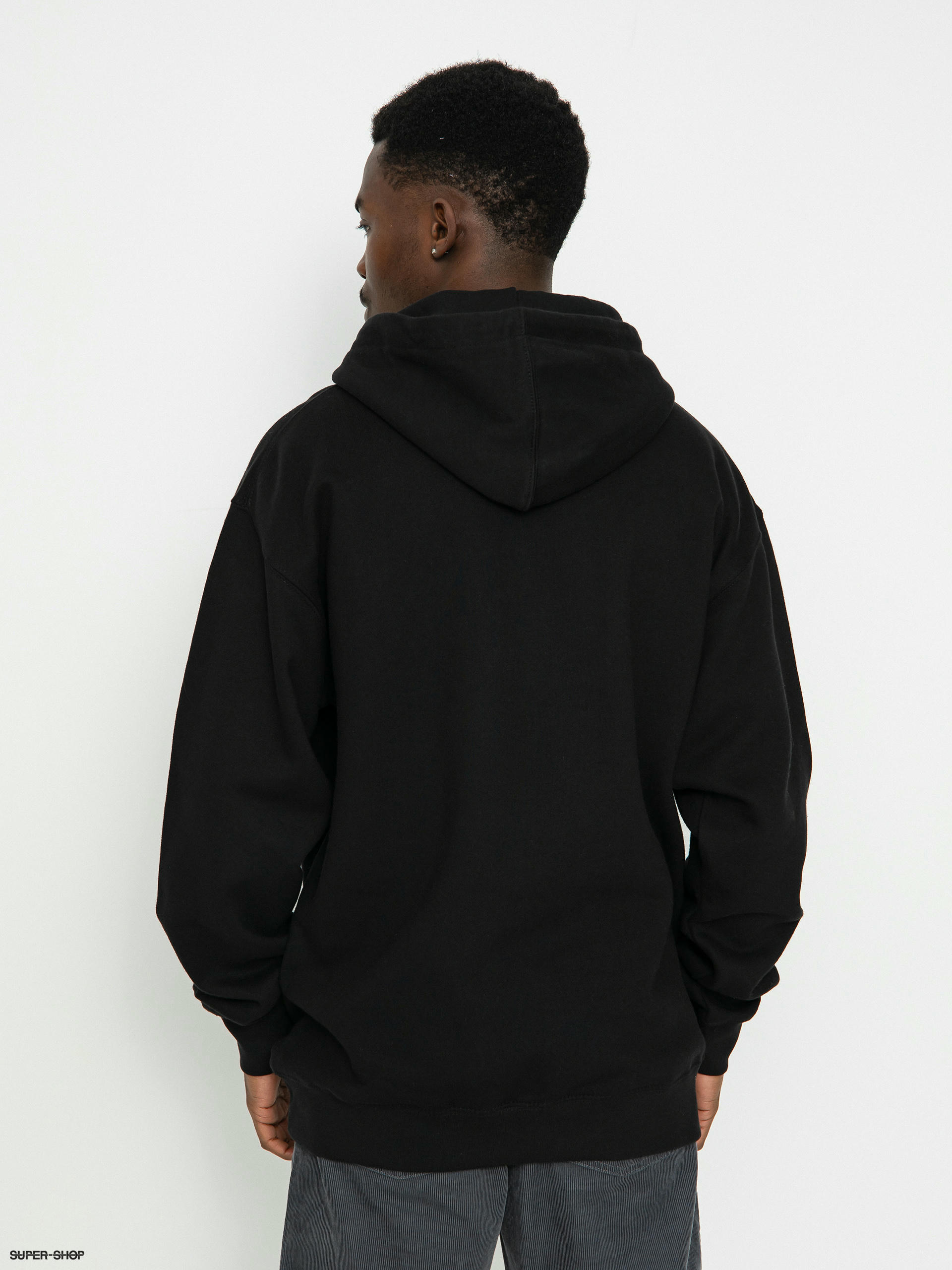 Santa Cruz X Thrasher Screaming Logo HD Hoodie black