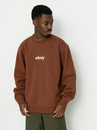 OBEY Lowercase Sweatshirt (sepia)