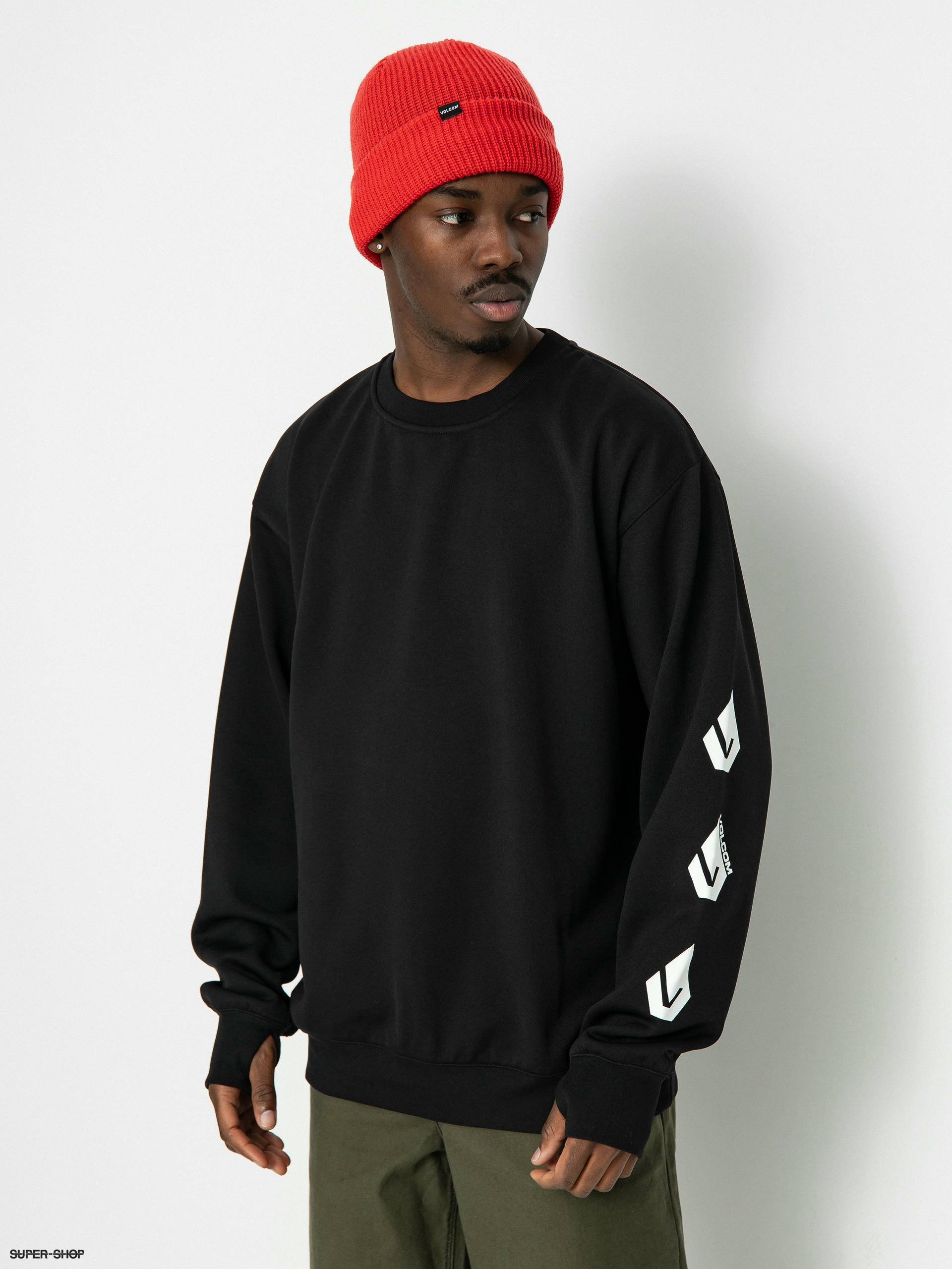 Volcom Core Hydro Crew Sweatshirt (black)