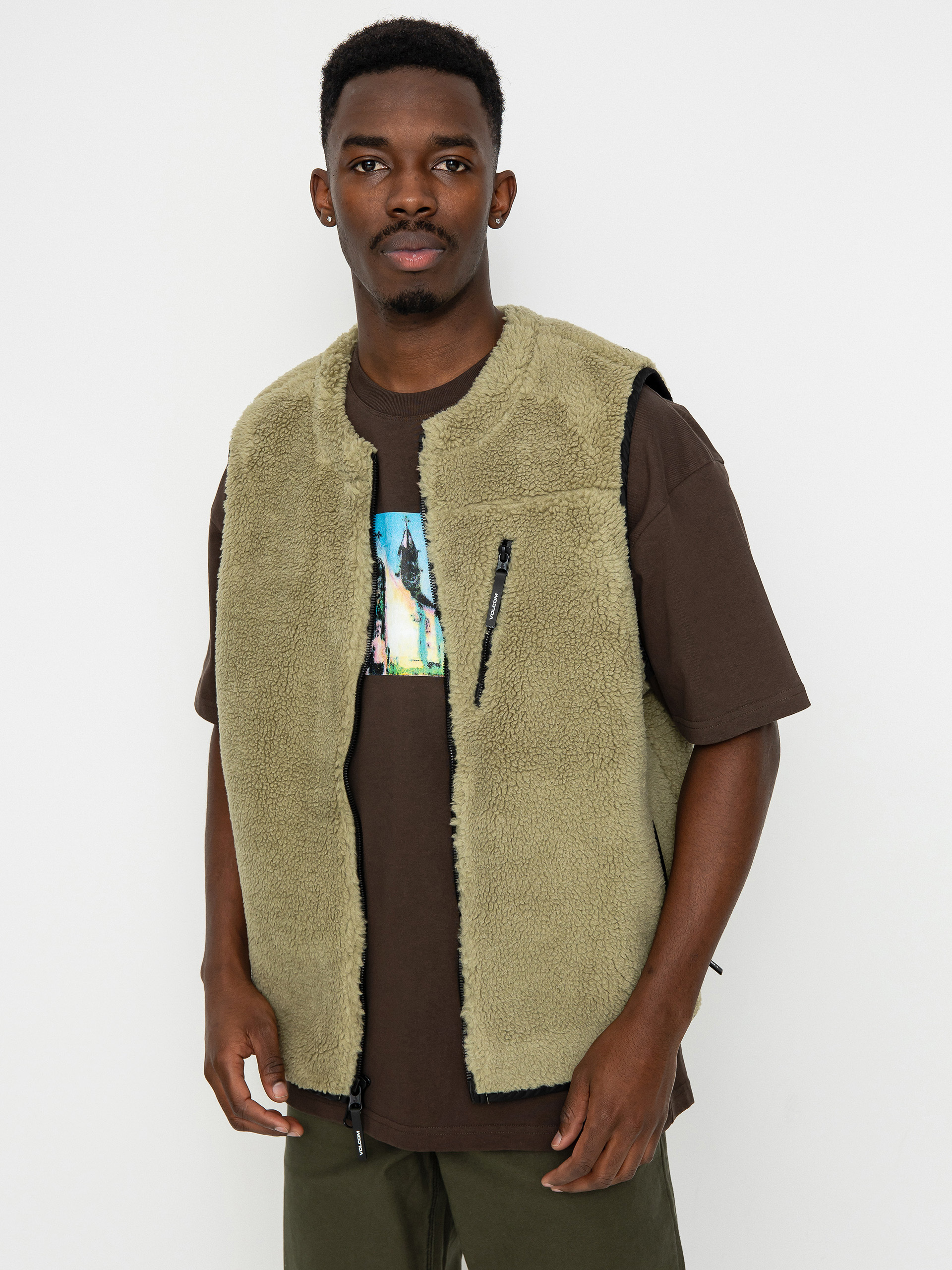 Volcom Archstone Vest (thyme green)