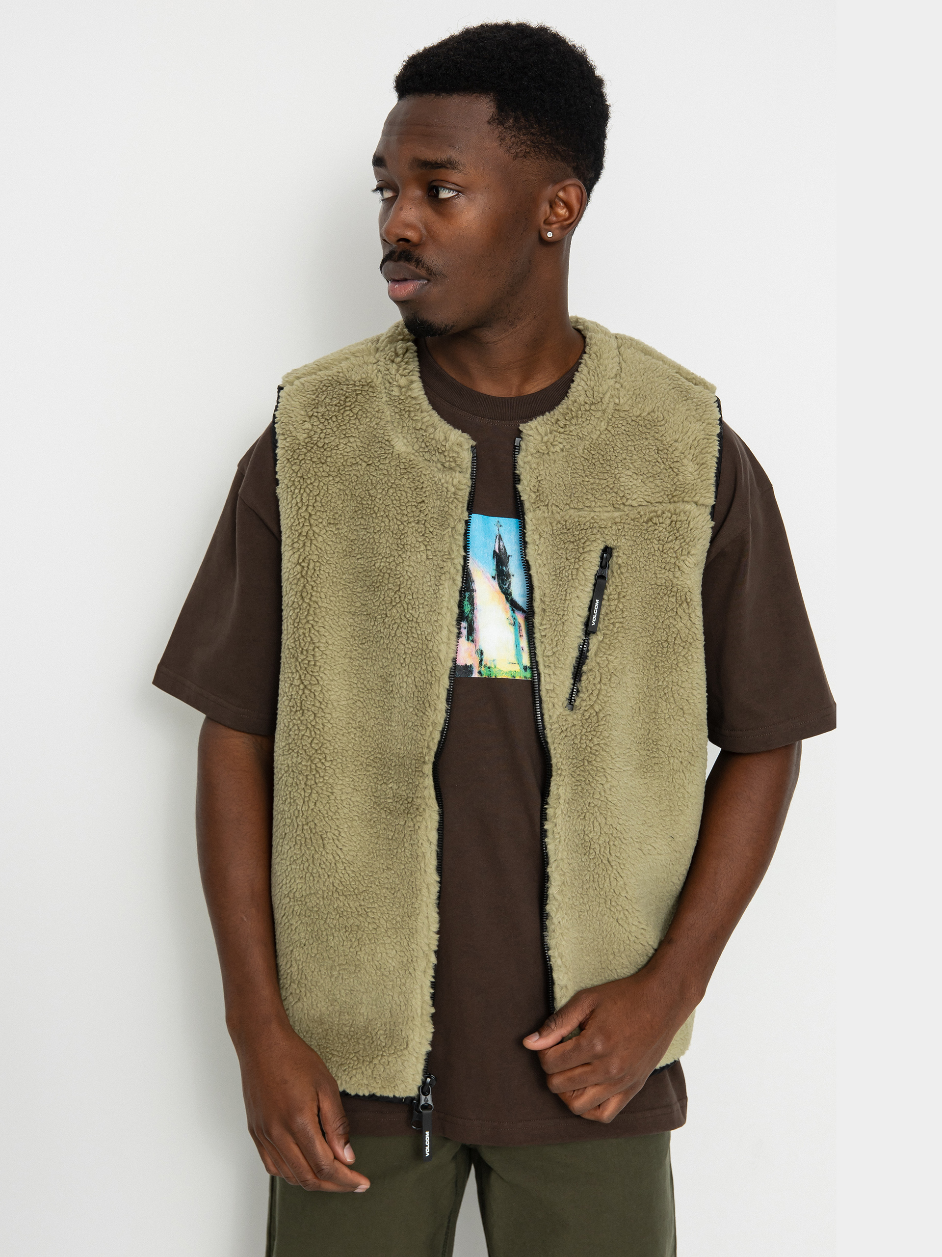 Volcom Archstone Vest (thyme green)