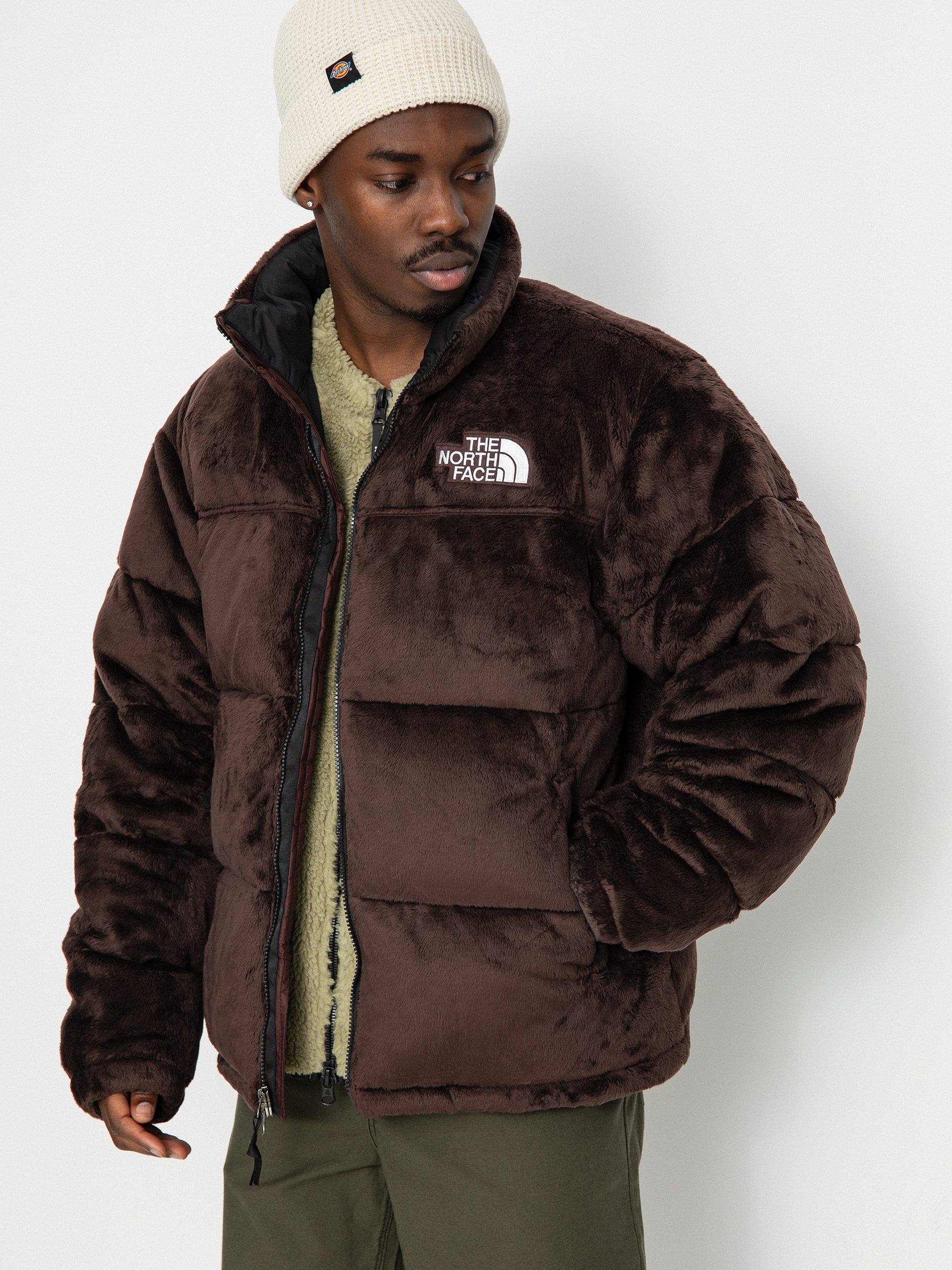 The North Face Versa Velour Nuptse Jacke (coal brown)