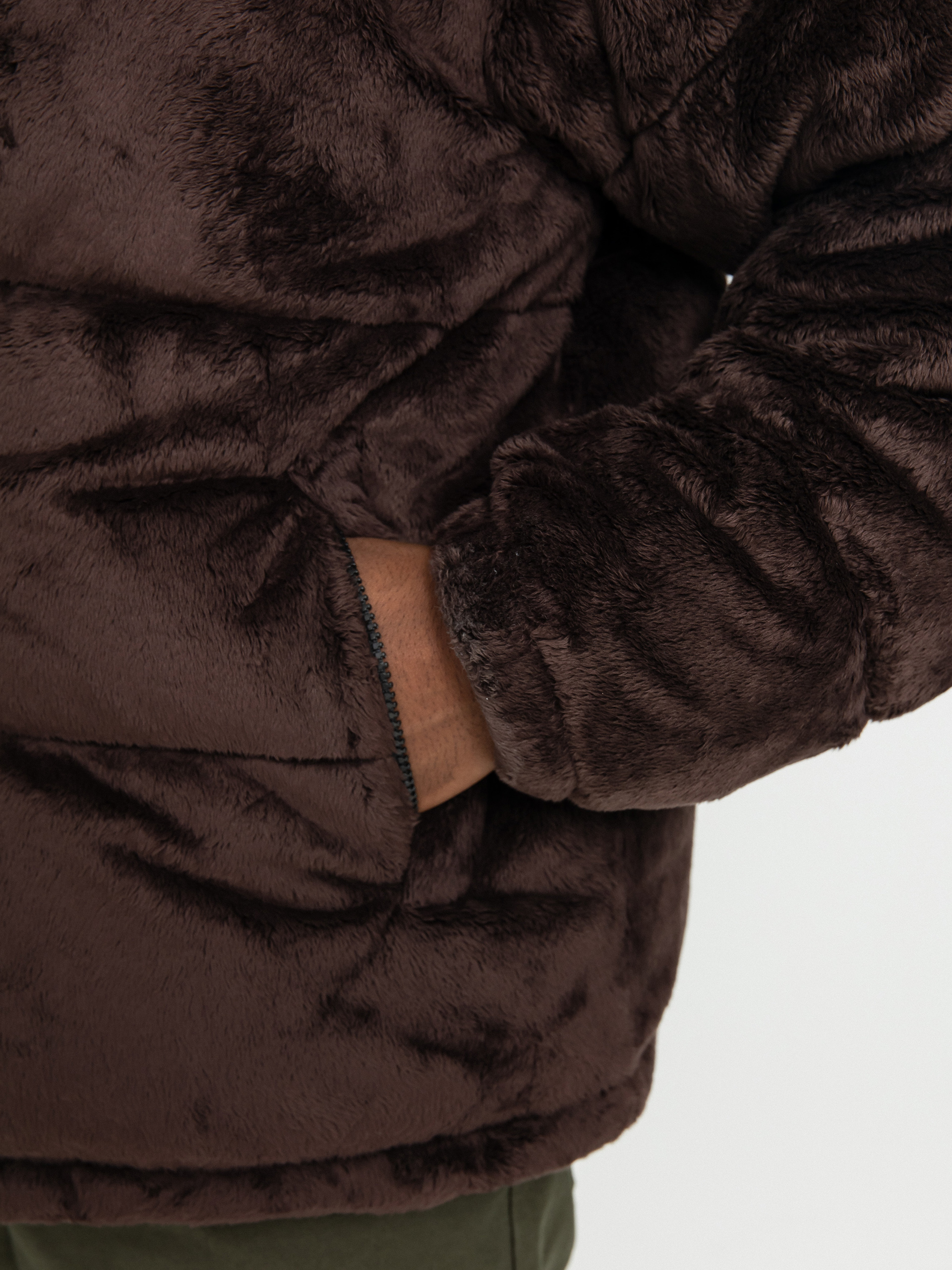 The North Face Versa Velour Nuptse Jacke (coal brown)