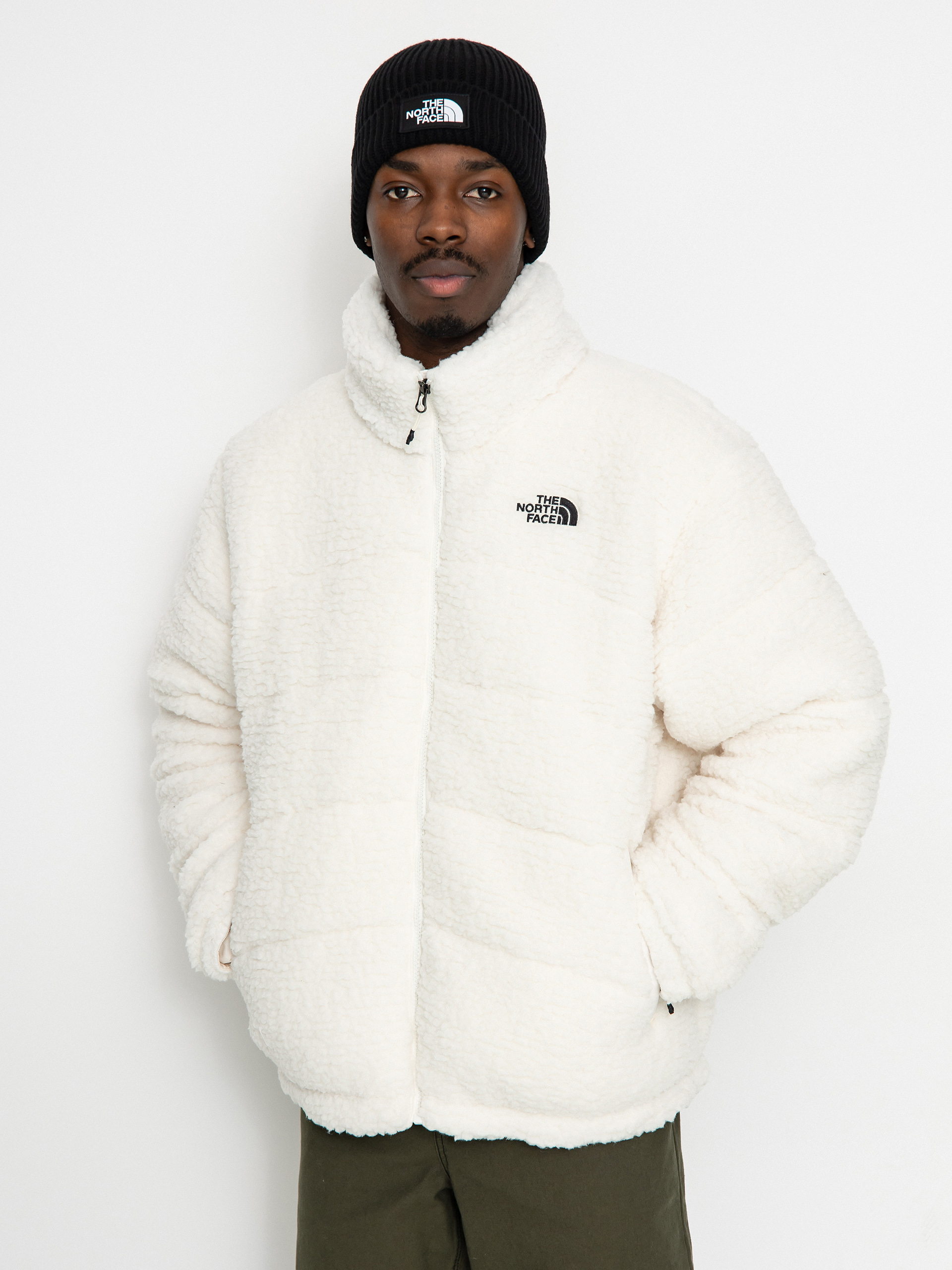The North Face High Pile Tnf 2000 Jacke Beige gardenia white