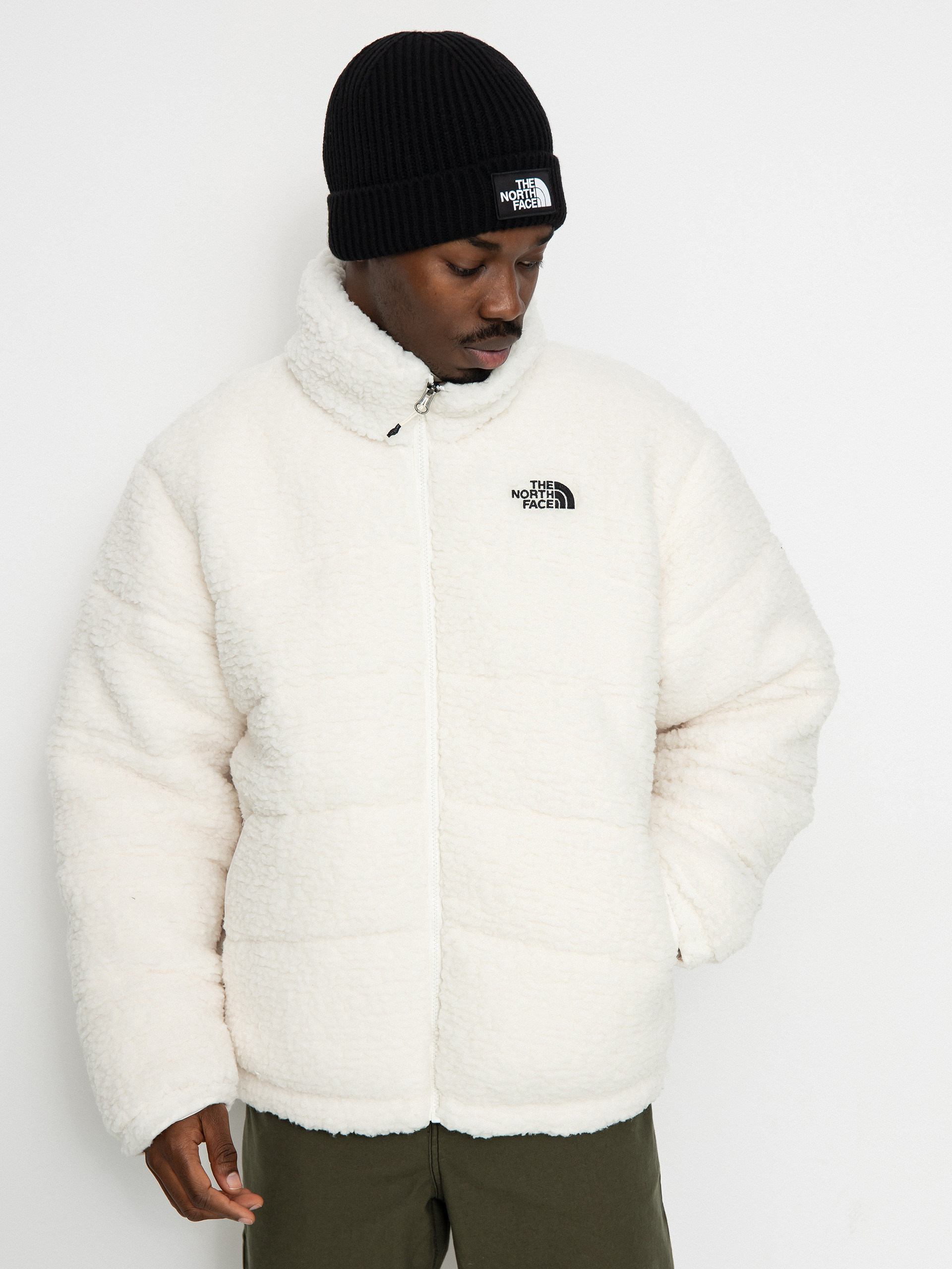 The North Face High Pile Tnf 2000 Jacket (gardenia white)