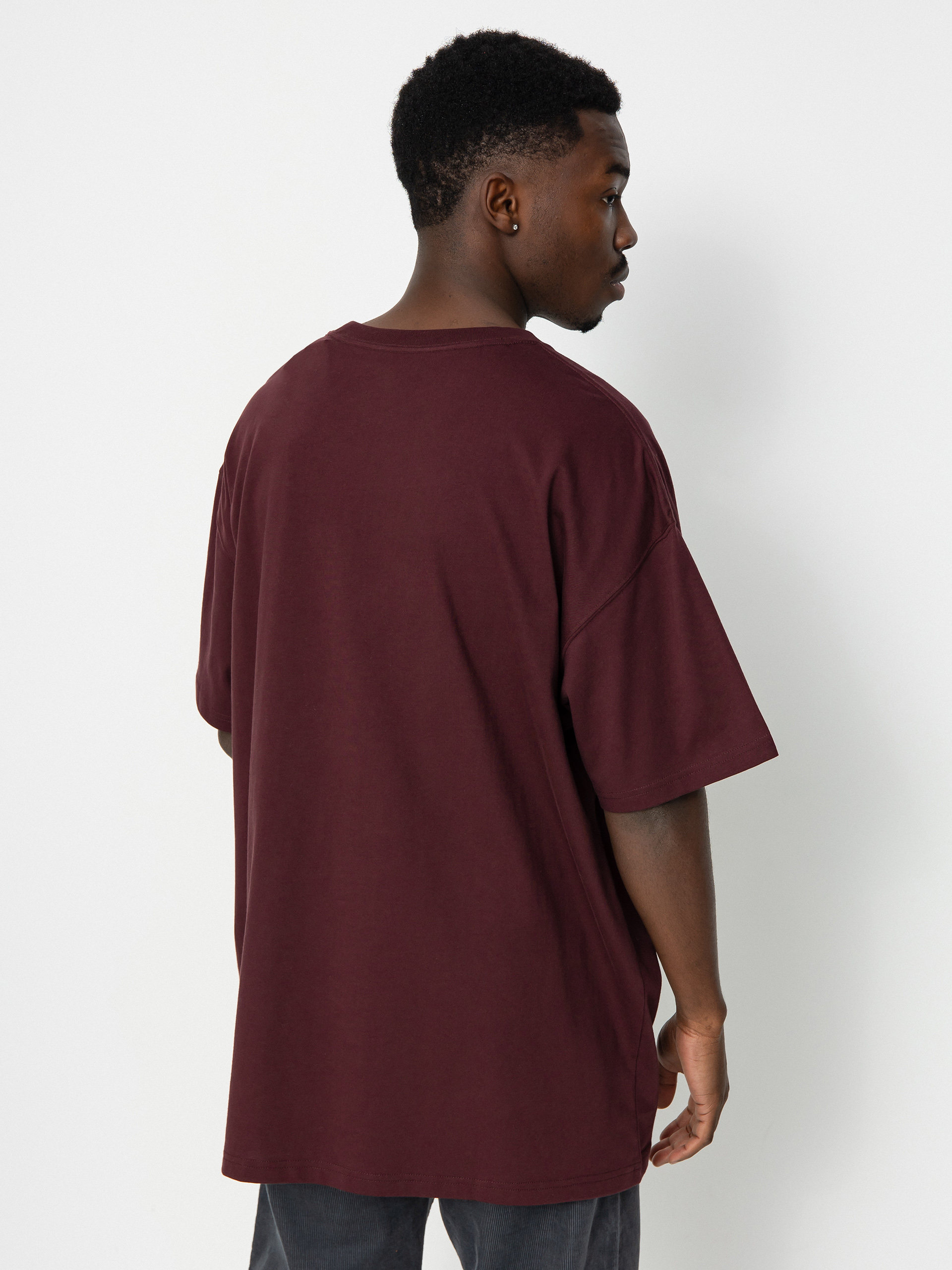 Nike SB Logo HBR T-shirt (burgundy crush/white)