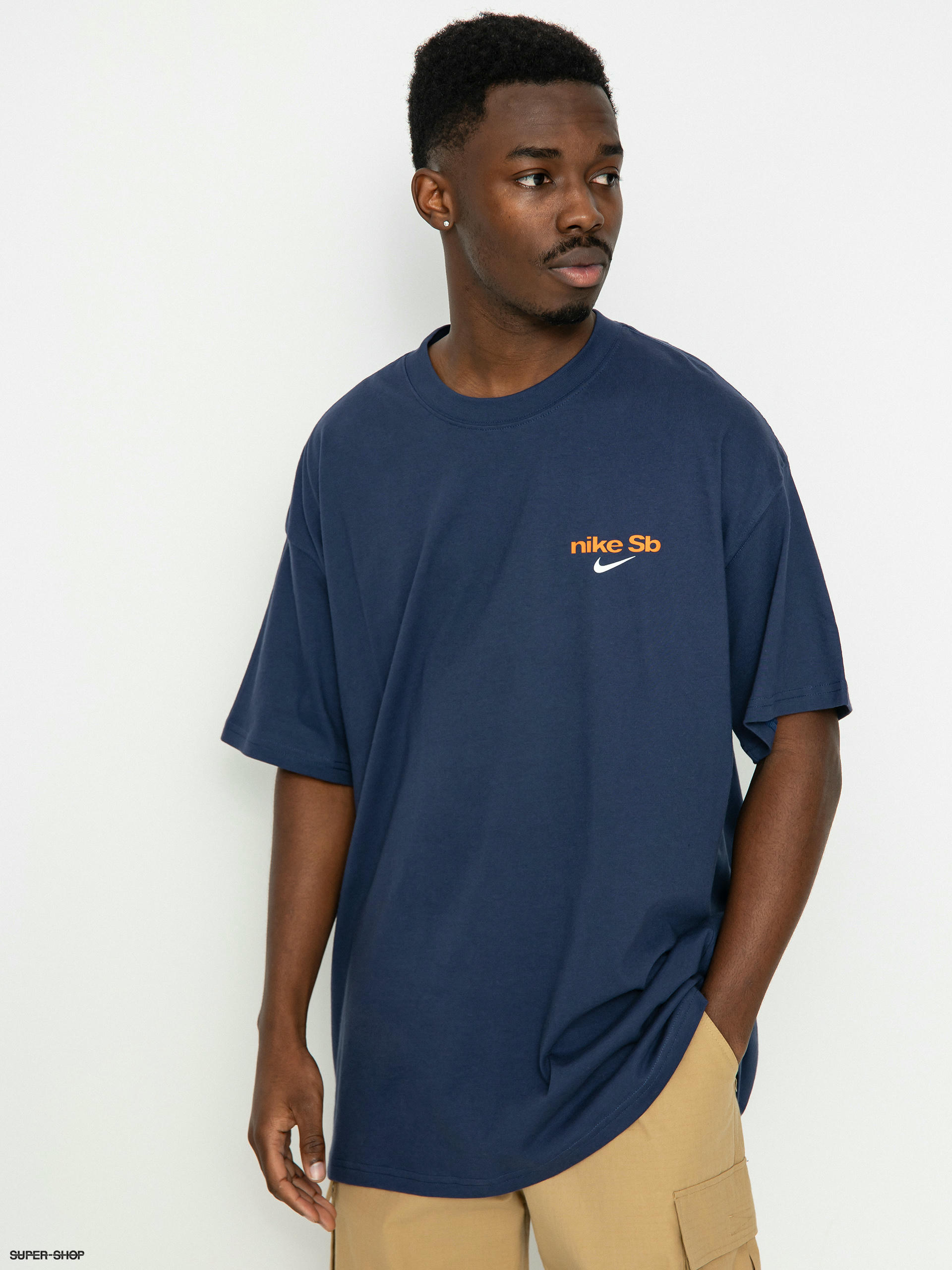 Nike t 2025 shirt navy