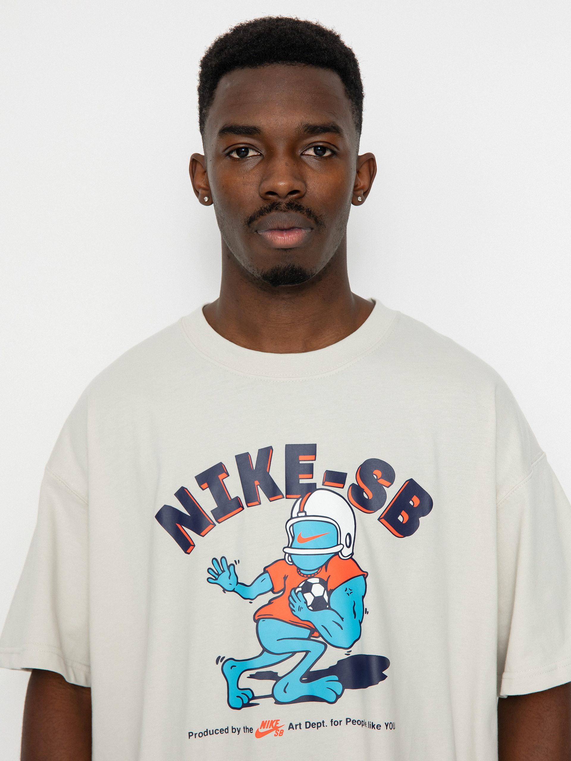 Nike SB Sports Guy T-shirt grey (light bone)