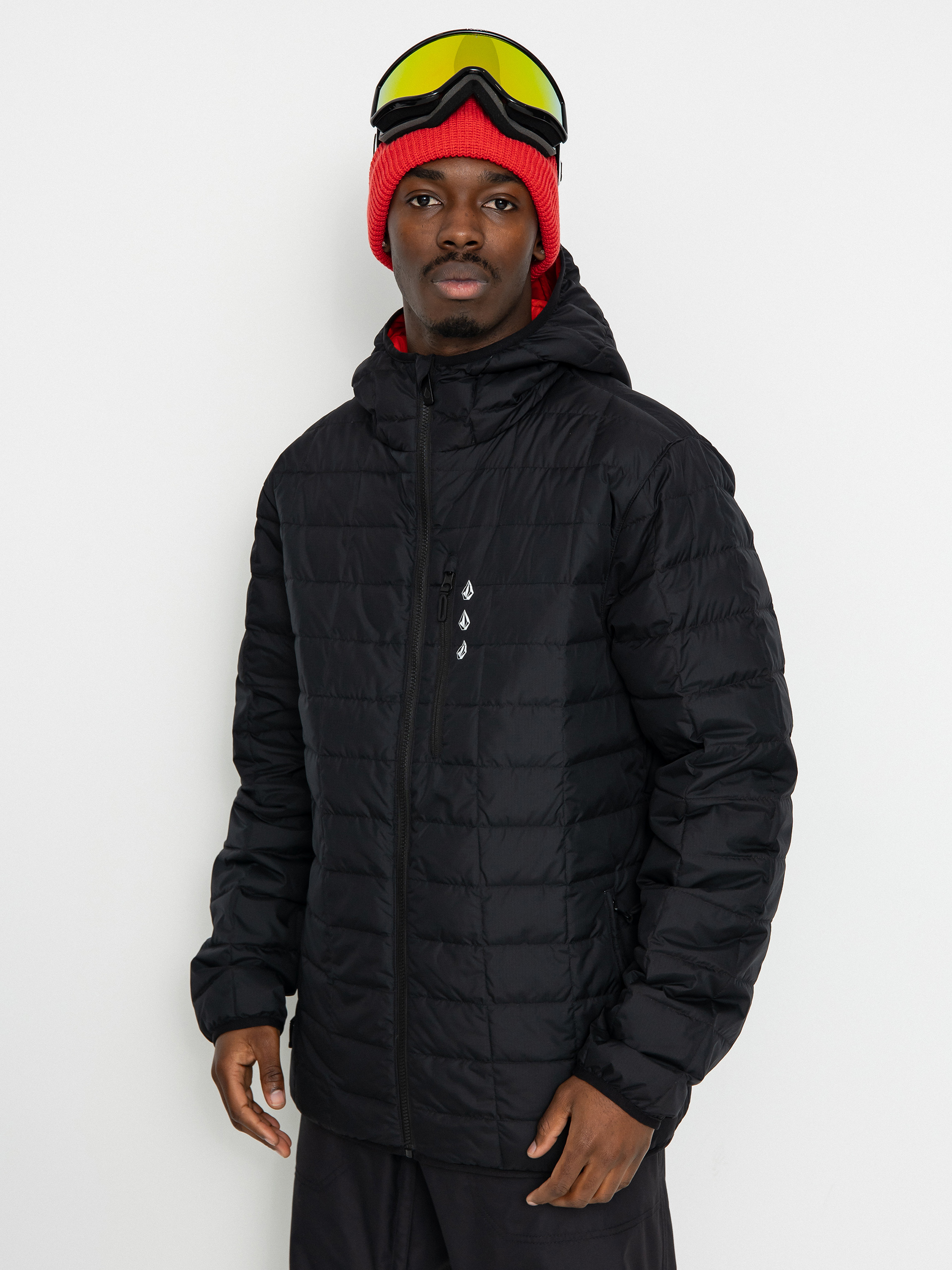 Mens Volcom Puff Puff Give Snowboard jacket (black)