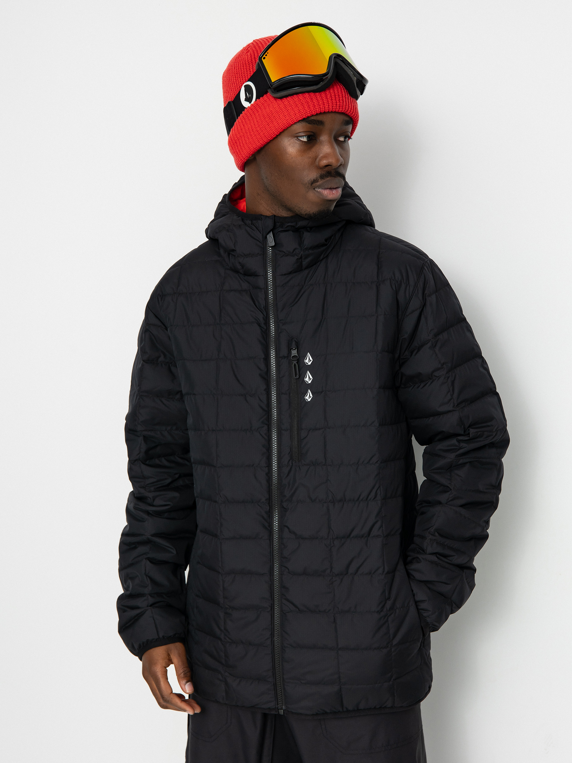 Volcom Puff Puff Give Snowboard jacket - black (black) Volcom Puff Puff Give Snowboard jacket - black (black)