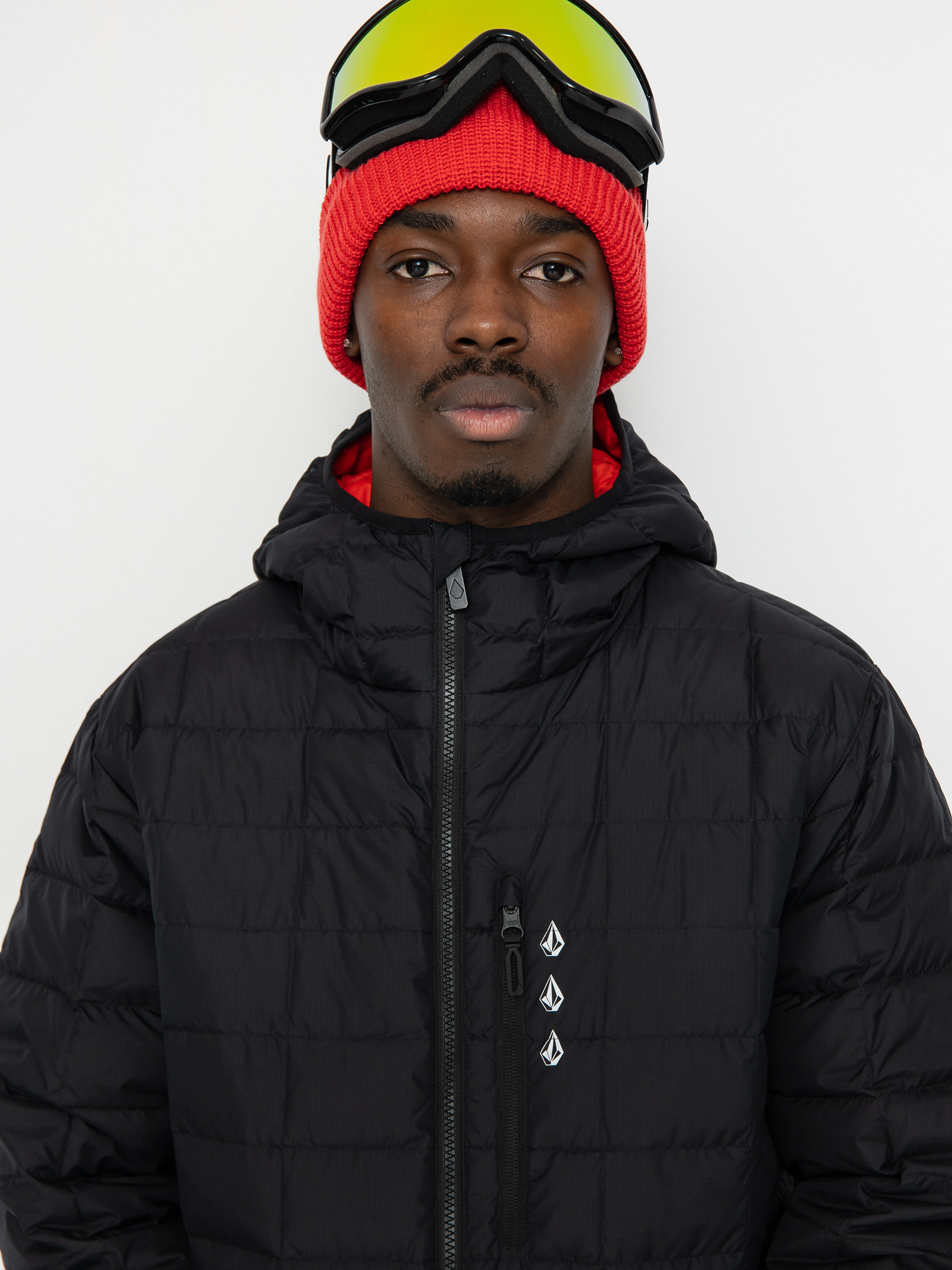 Mens Volcom Puff Puff Give Snowboard jacket (black)