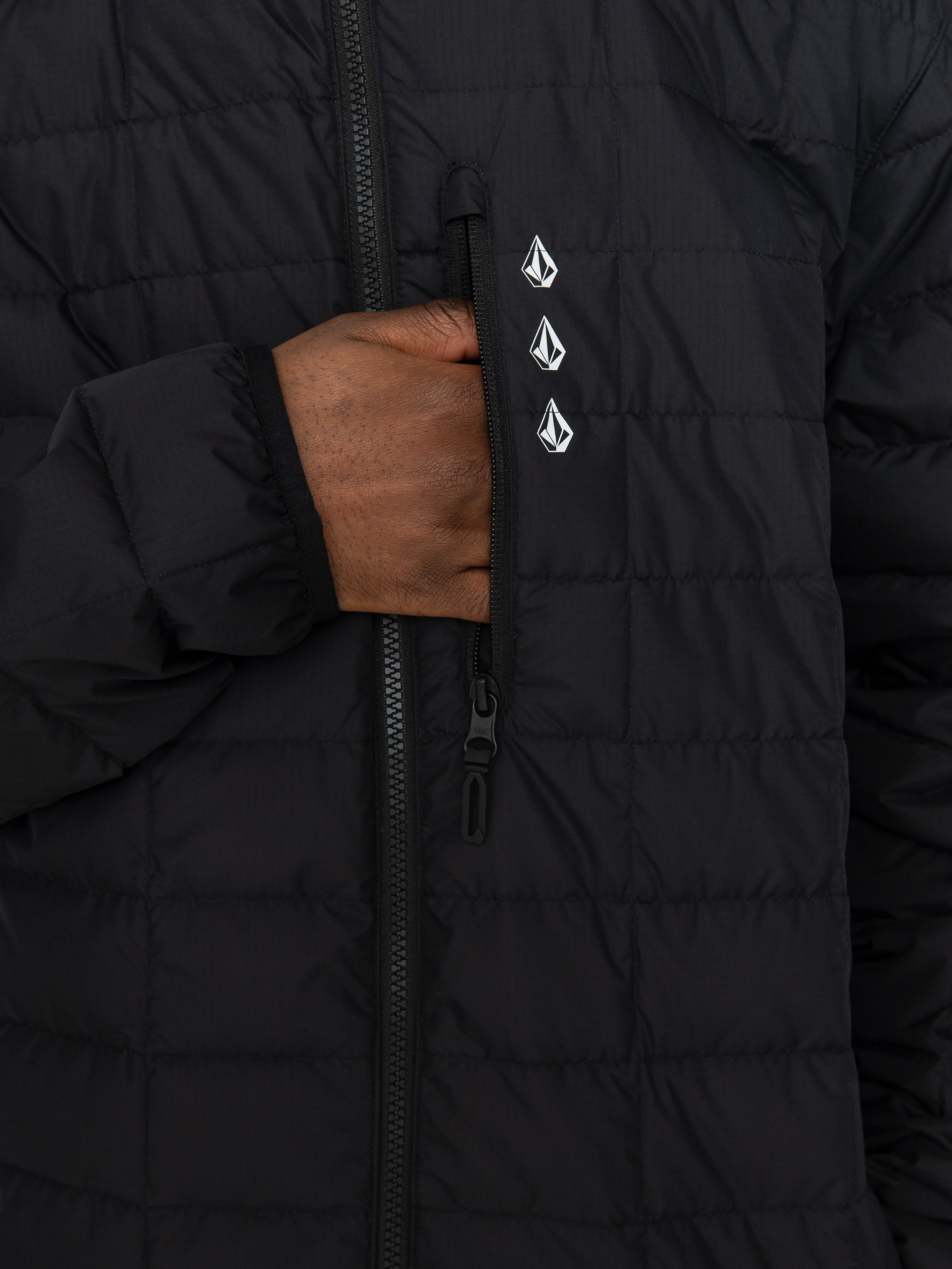 Mens Volcom Puff Puff Give Snowboard jacket (black)