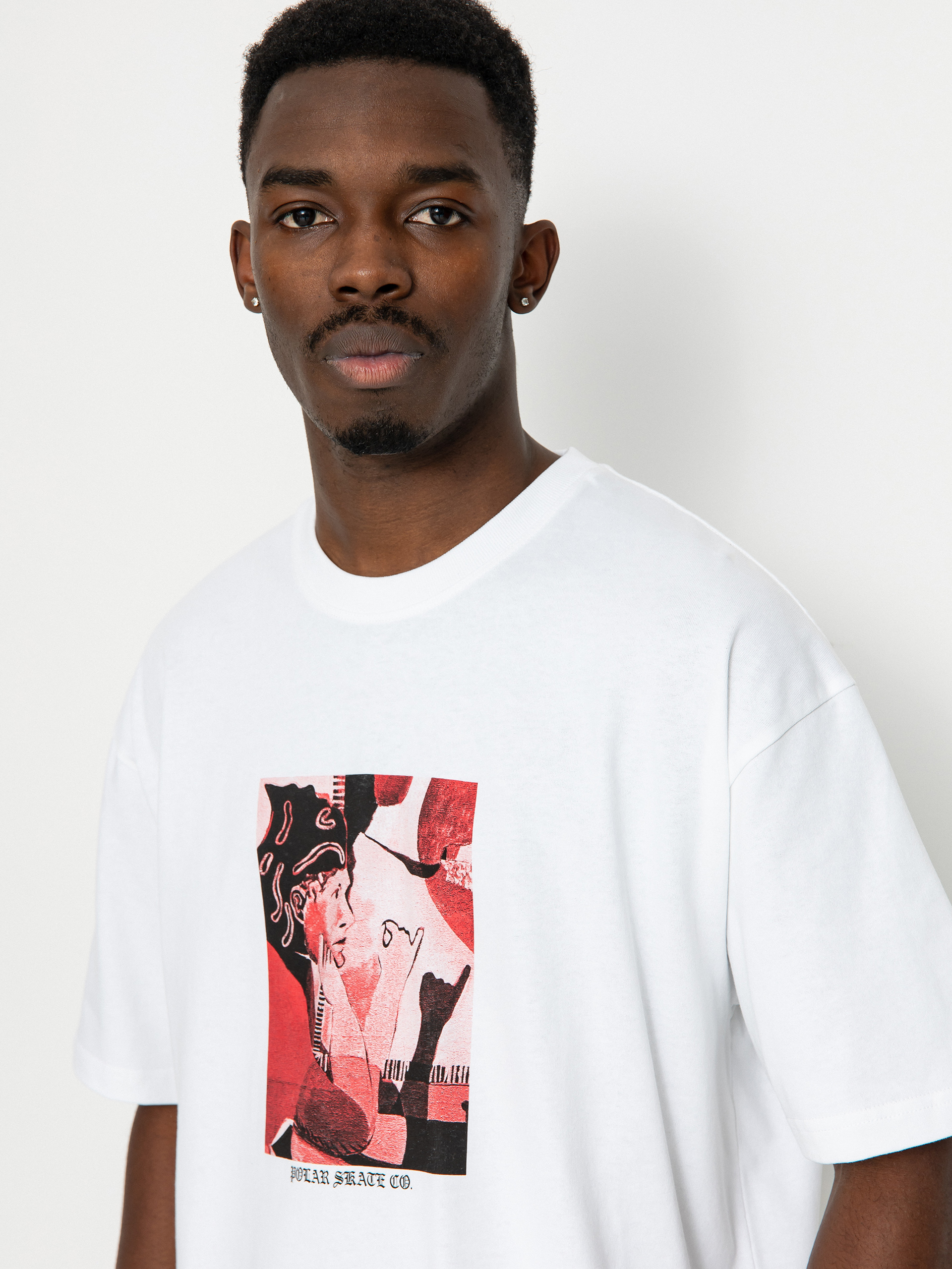 Polar Skate Contact T-shirt (white)