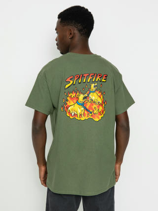 Spitfire Hell Hounds T-shirt (military green)