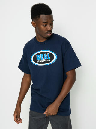 Real Oval T-shirt (navy/blue/black/white)