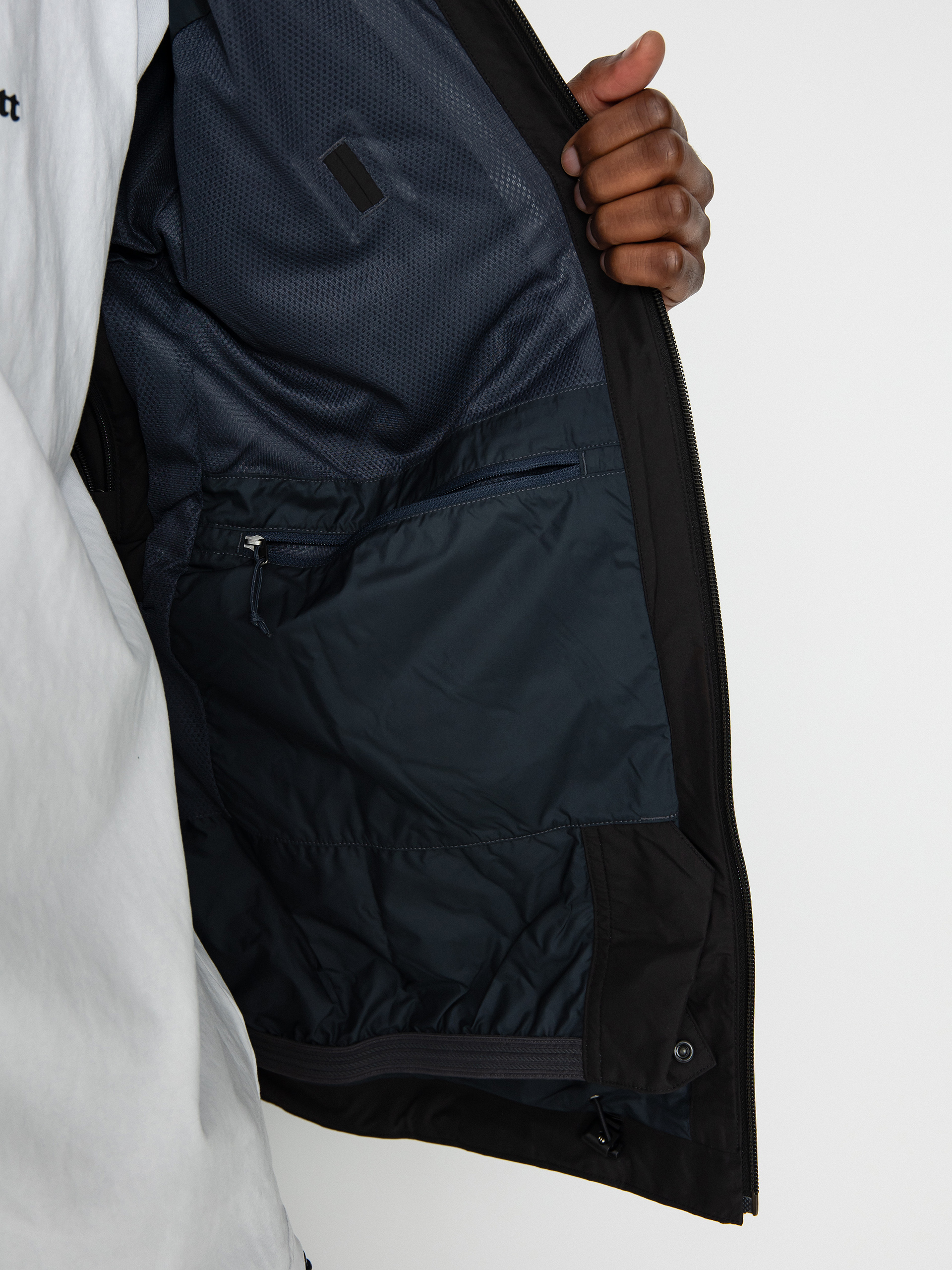 Mens Patagonia Powder Town Snowboard jacket (black)