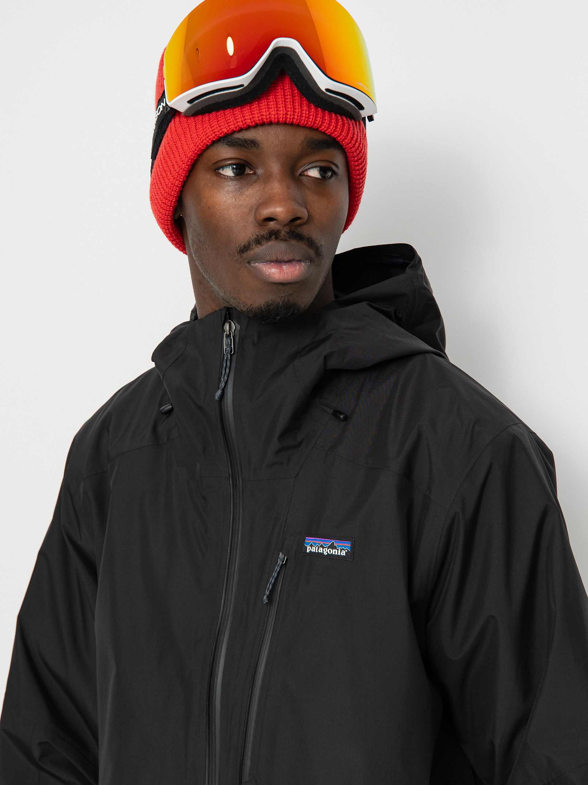 Mens Patagonia Powder Town Snowboard jacket (black)