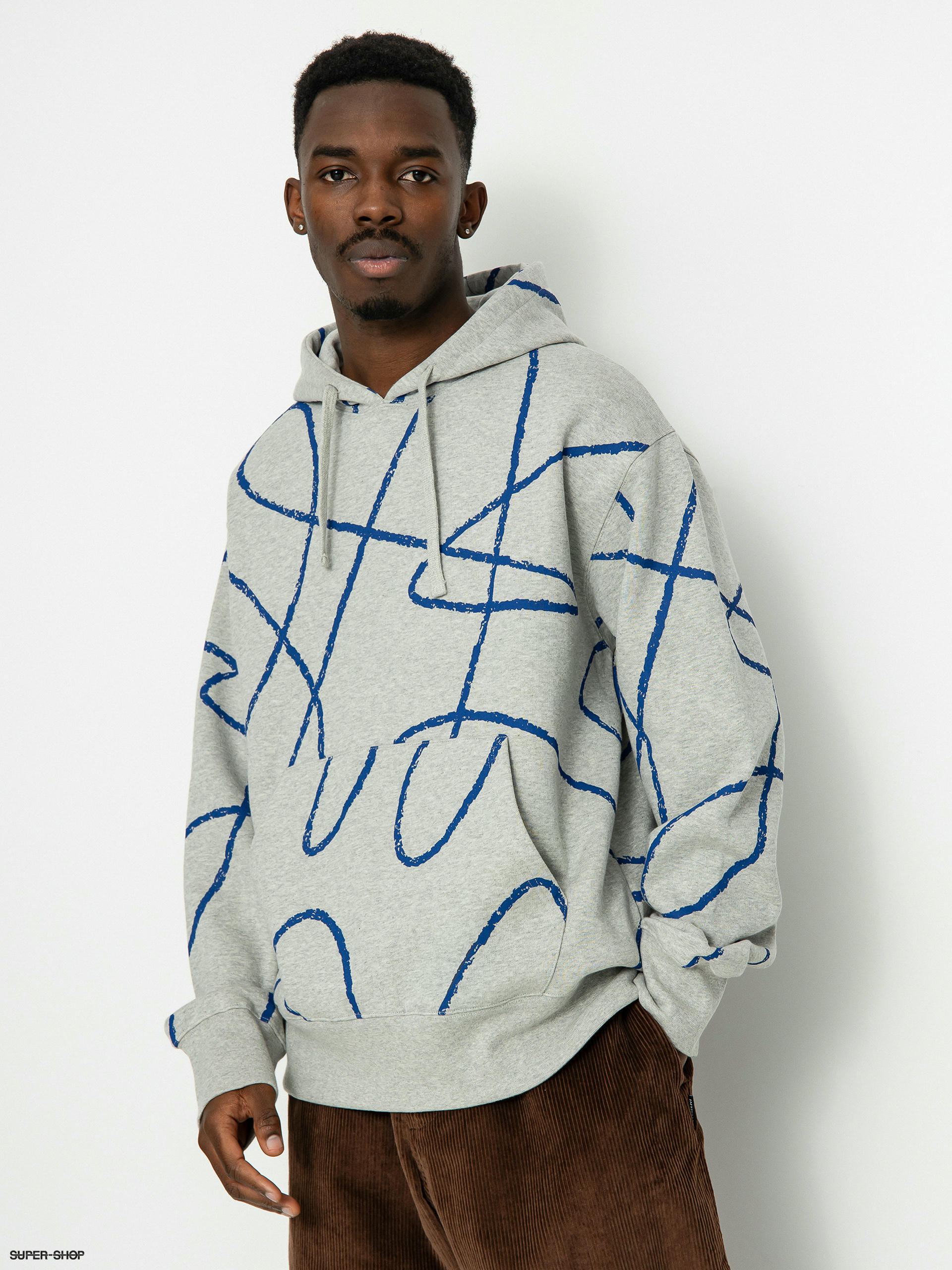 Grey 2024 teddy hoodie