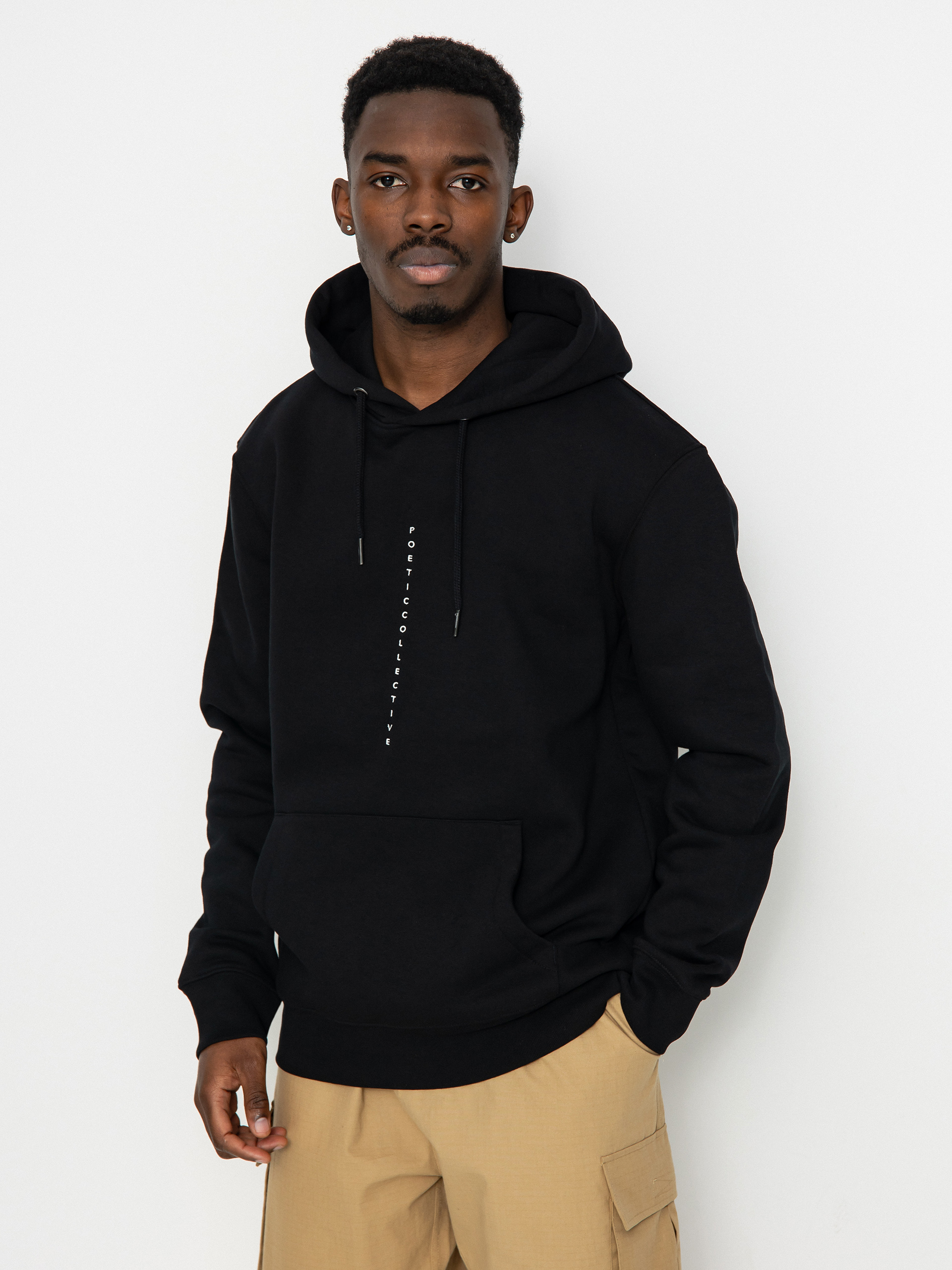 Poetic Collective Flower HD Hoodie (black)