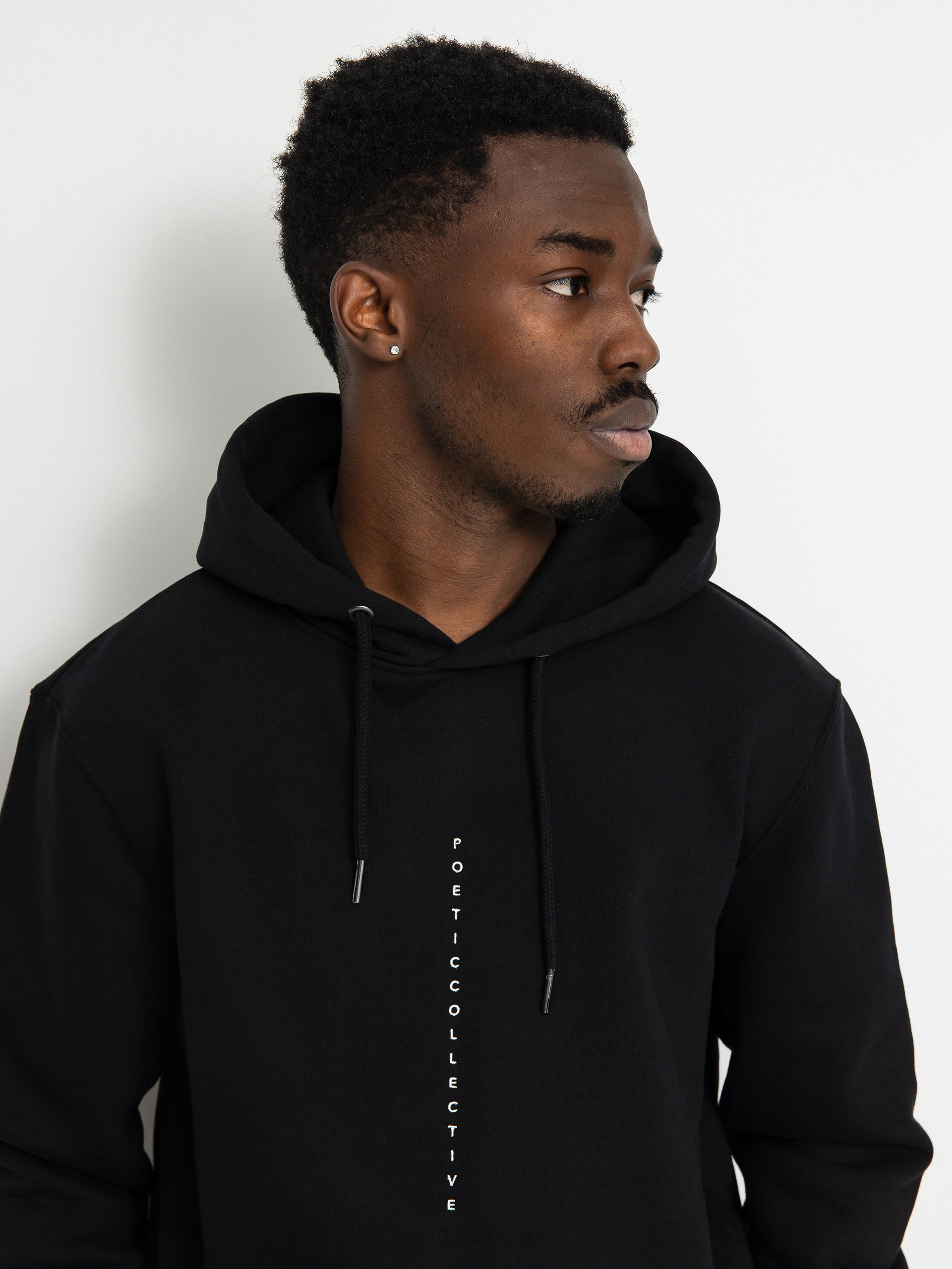 Poetic Collective Flower HD Hoodie (black)