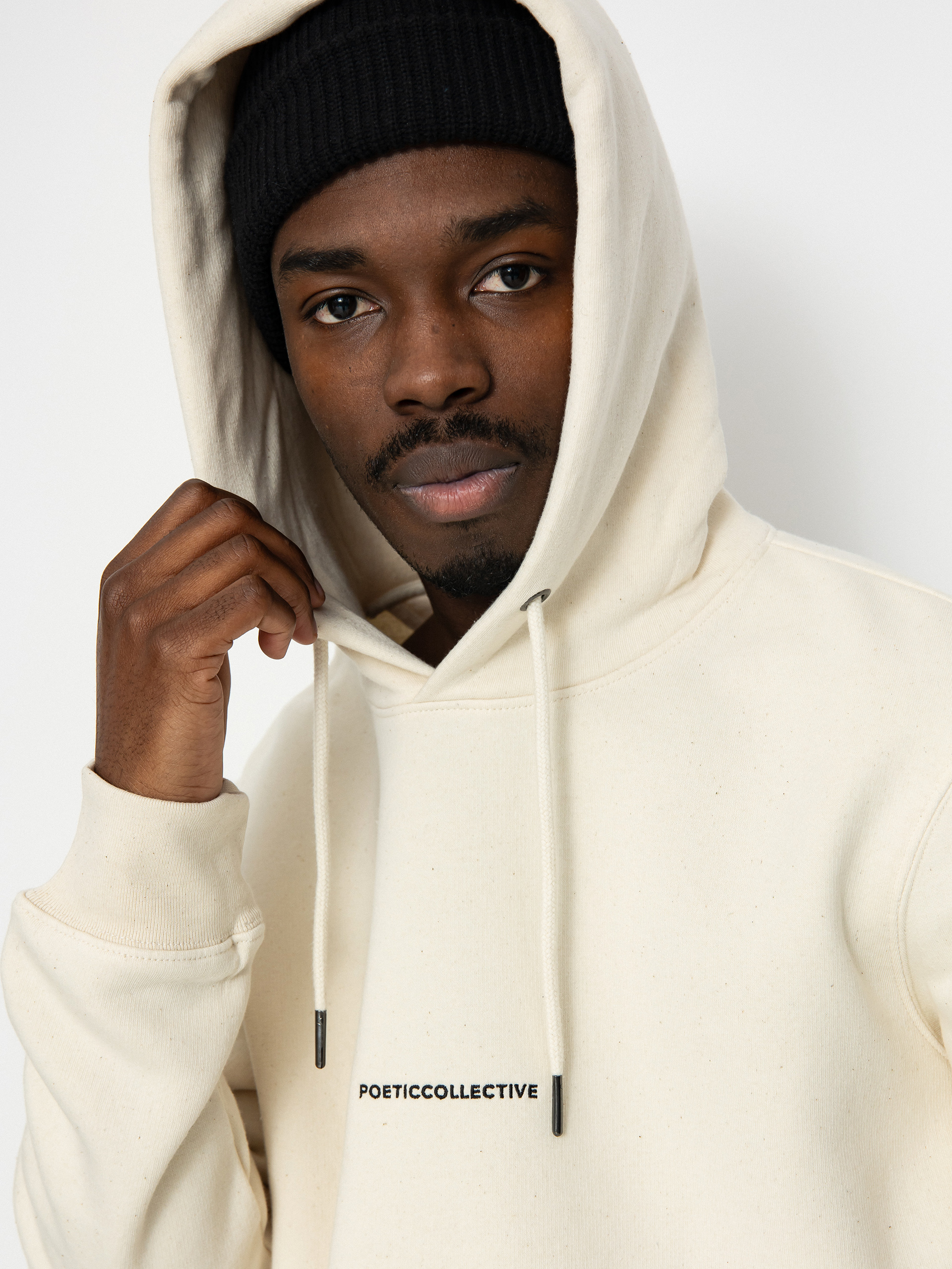Poetic Collective Box HD Hoodie (off white)