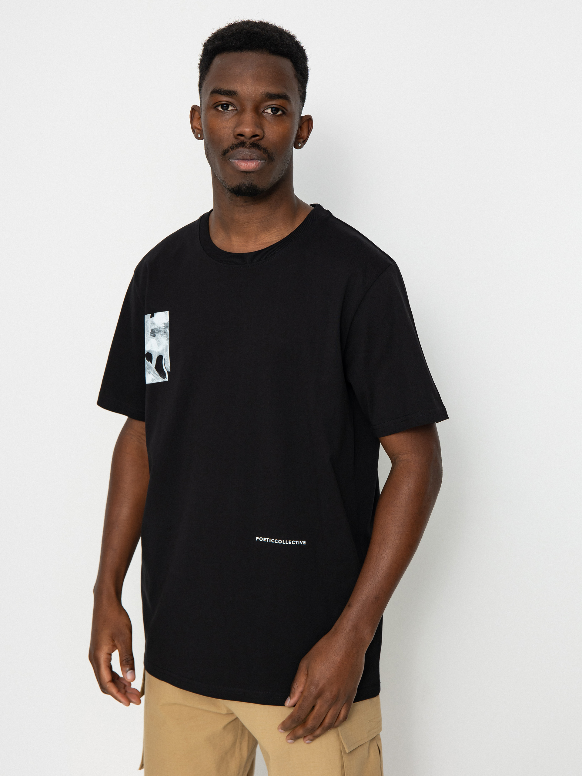 Poetic Collective Fluid T-shirt (black)