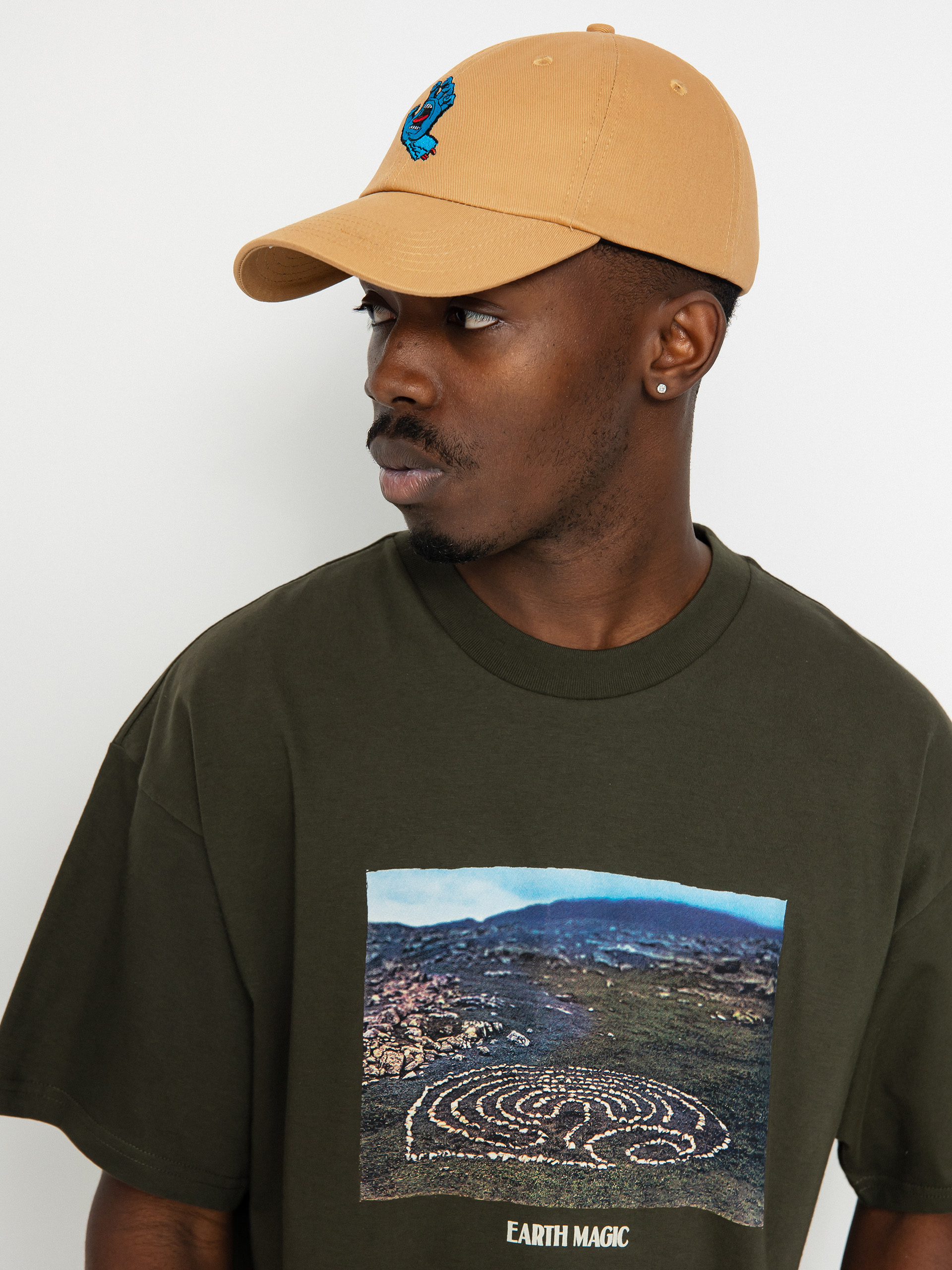 ★2024SS新作★CARHARTT★S/S EARTH MAGIC T-SHIRT Carhartt WIP Earth Magic T-shirt - black (cypress)