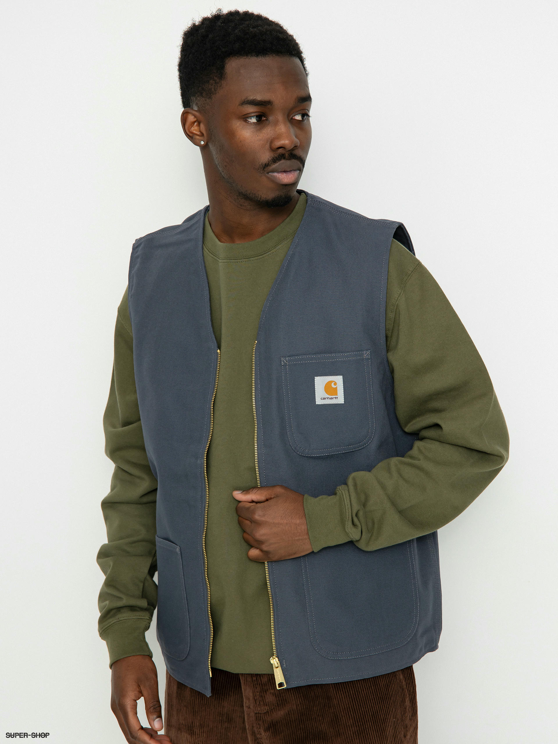 Carhartt WIP Arbor Vest grey zeus