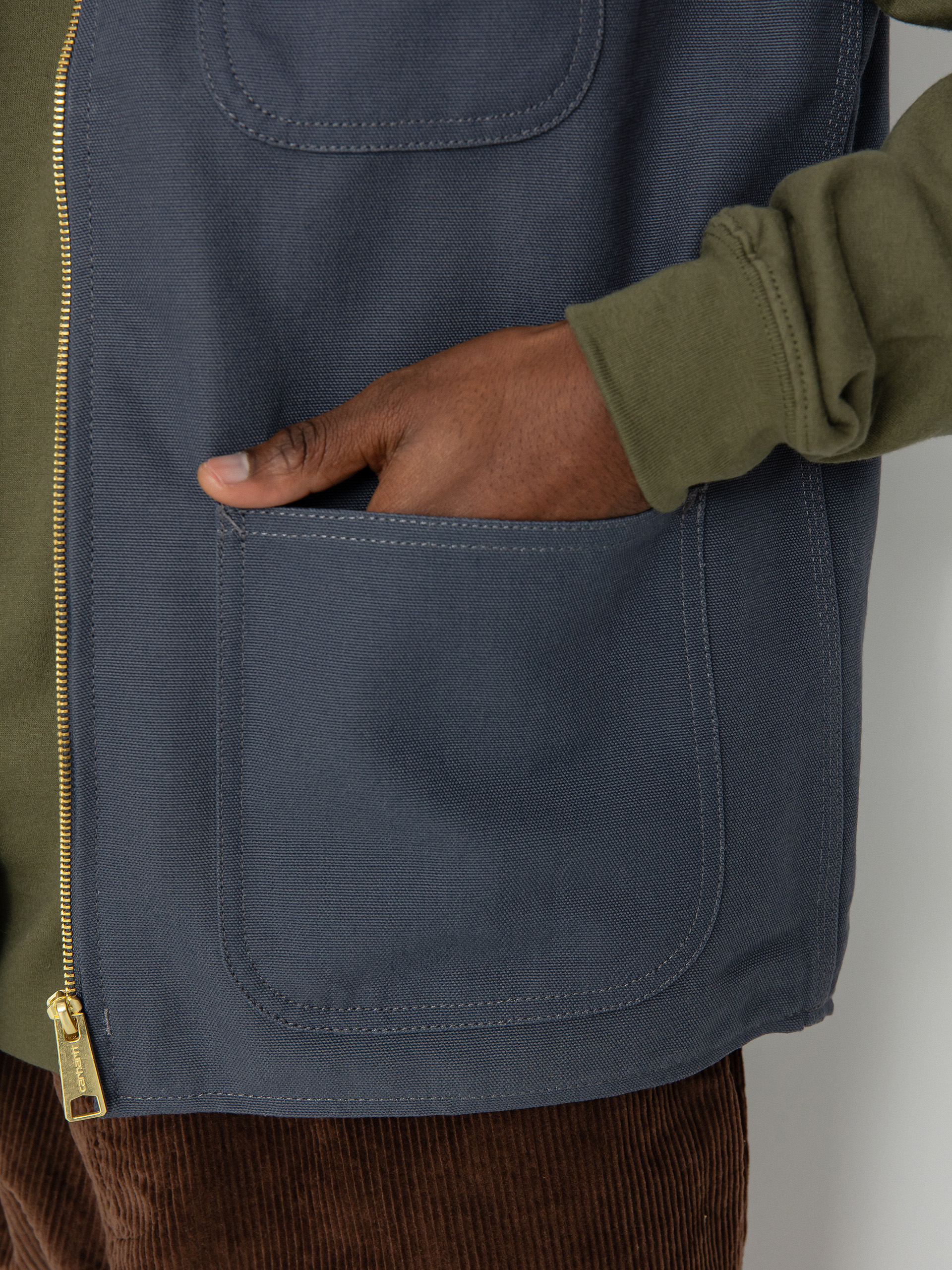 Carhartt WIP Arbor Vest - grey (zeus)