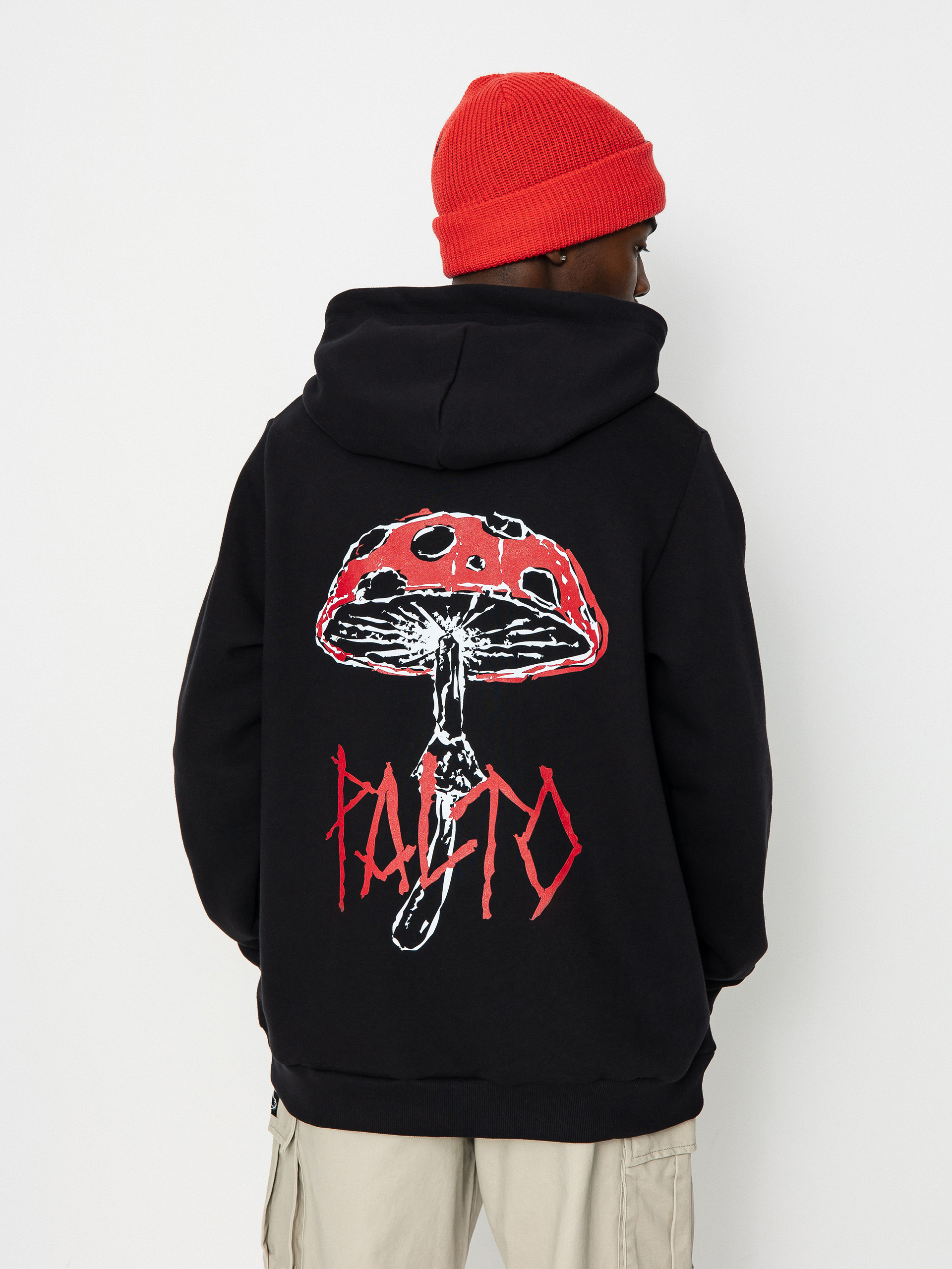 Palto Mushroom 2 HD Hoodie (black)