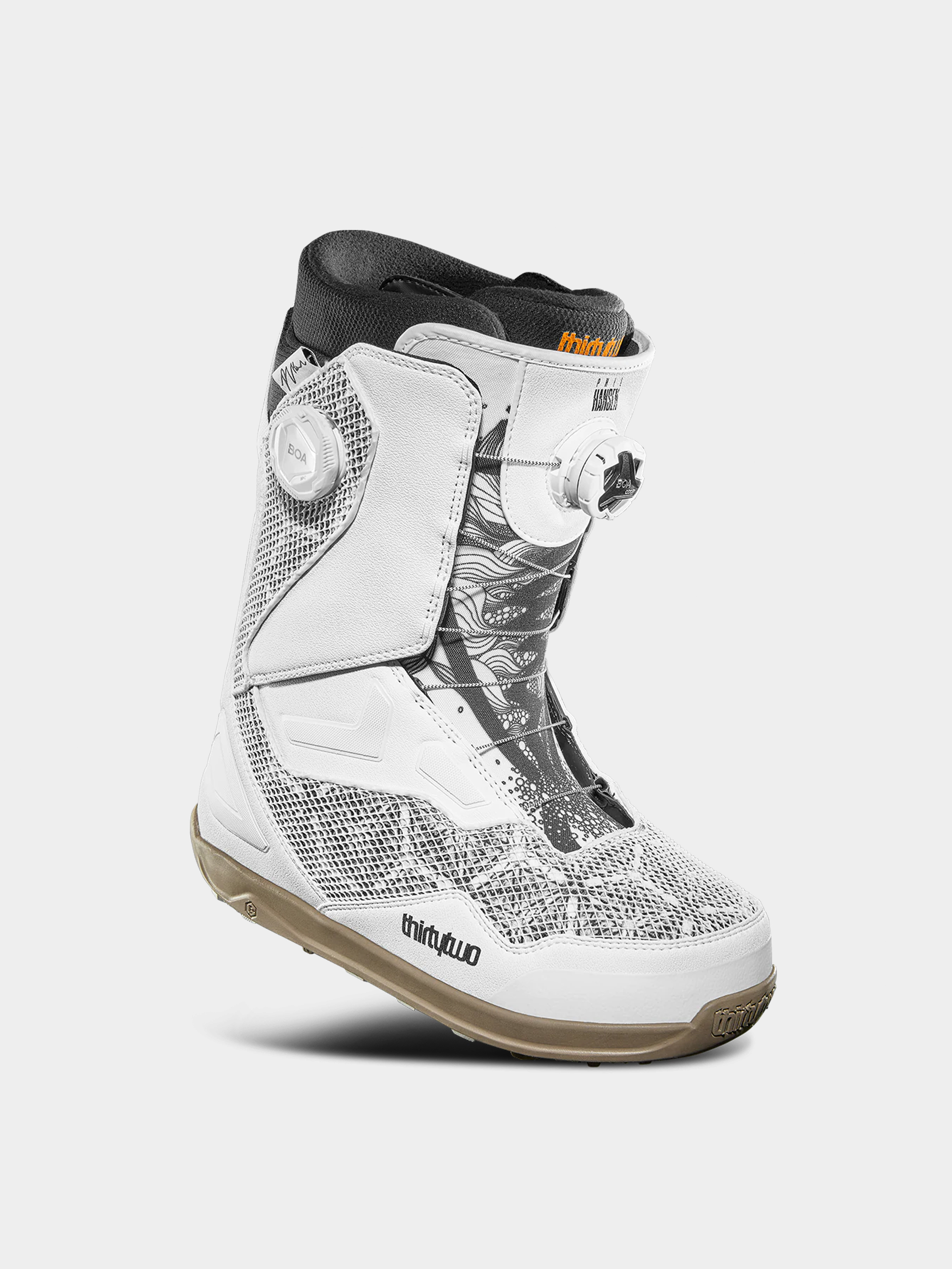 ThirtyTwo Tm 2 Double Boa X Phil Hansen Snowboard boots (white/black/gum)