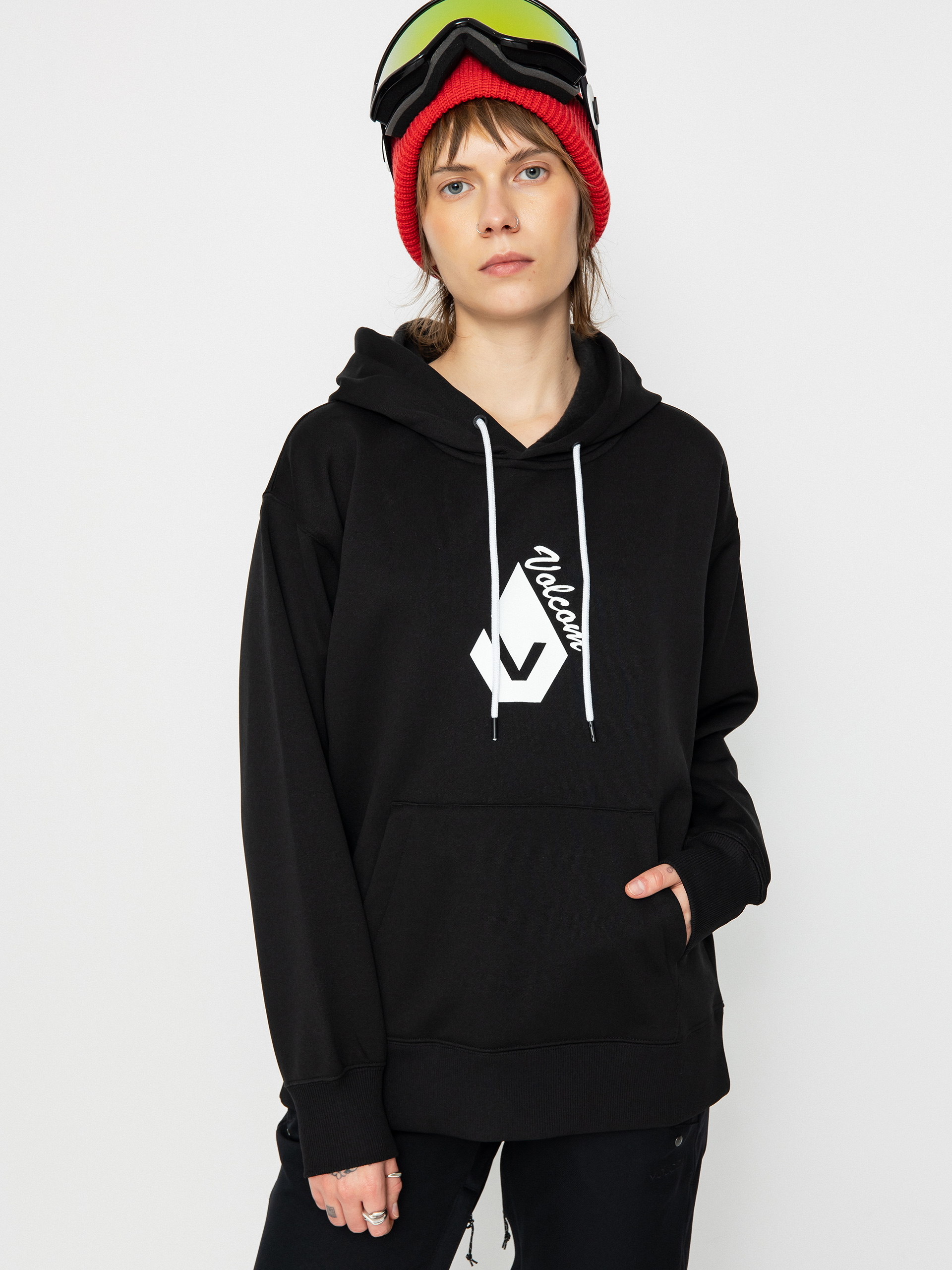 Damen Volcom Core Hydro HD Hoodie (black)