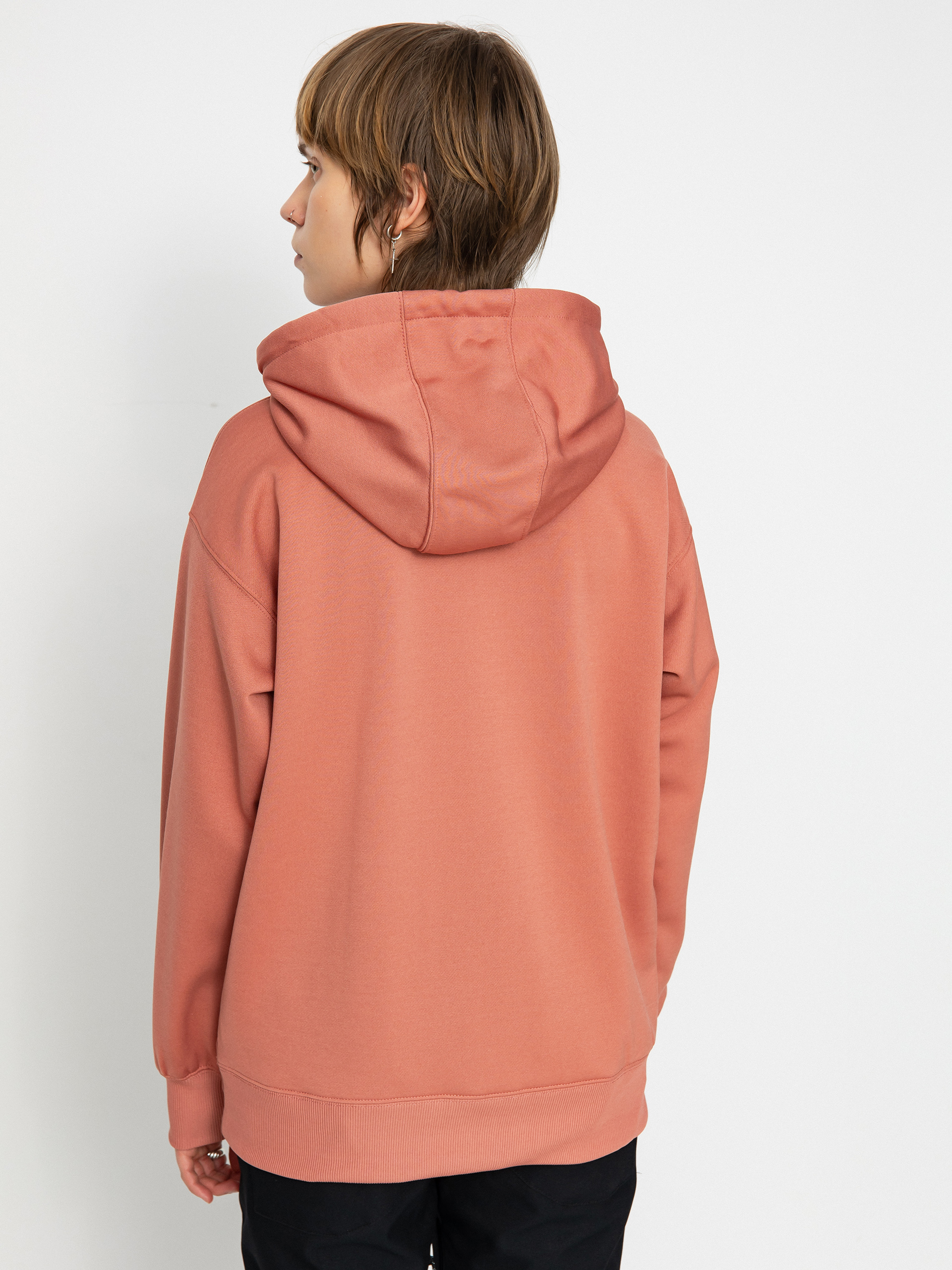 Womens Volcom Core Hydro HD Active sweatshirt (earth pink)