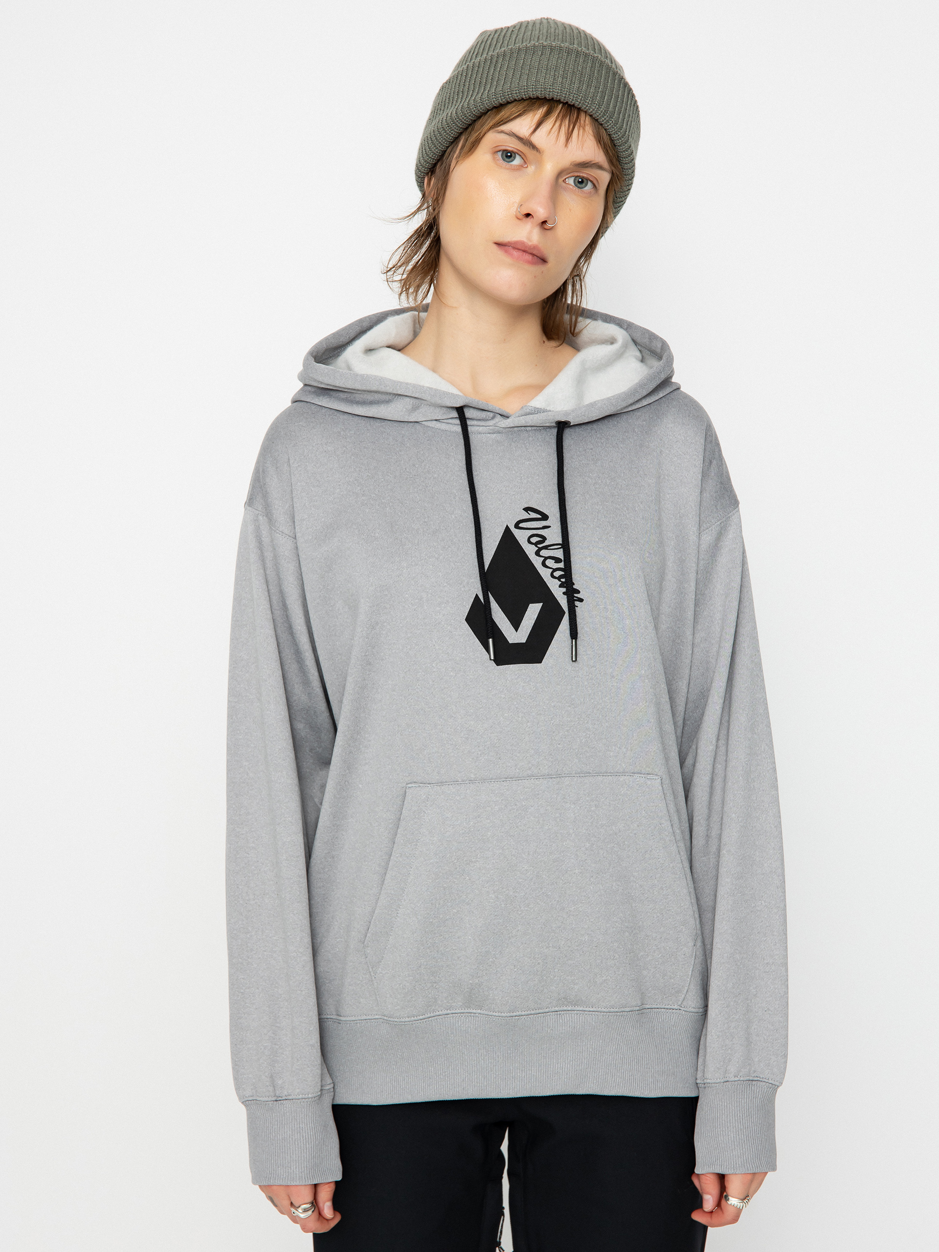 Volcom Core Hydro HD Active sweatshirt Wmn (heather grey)