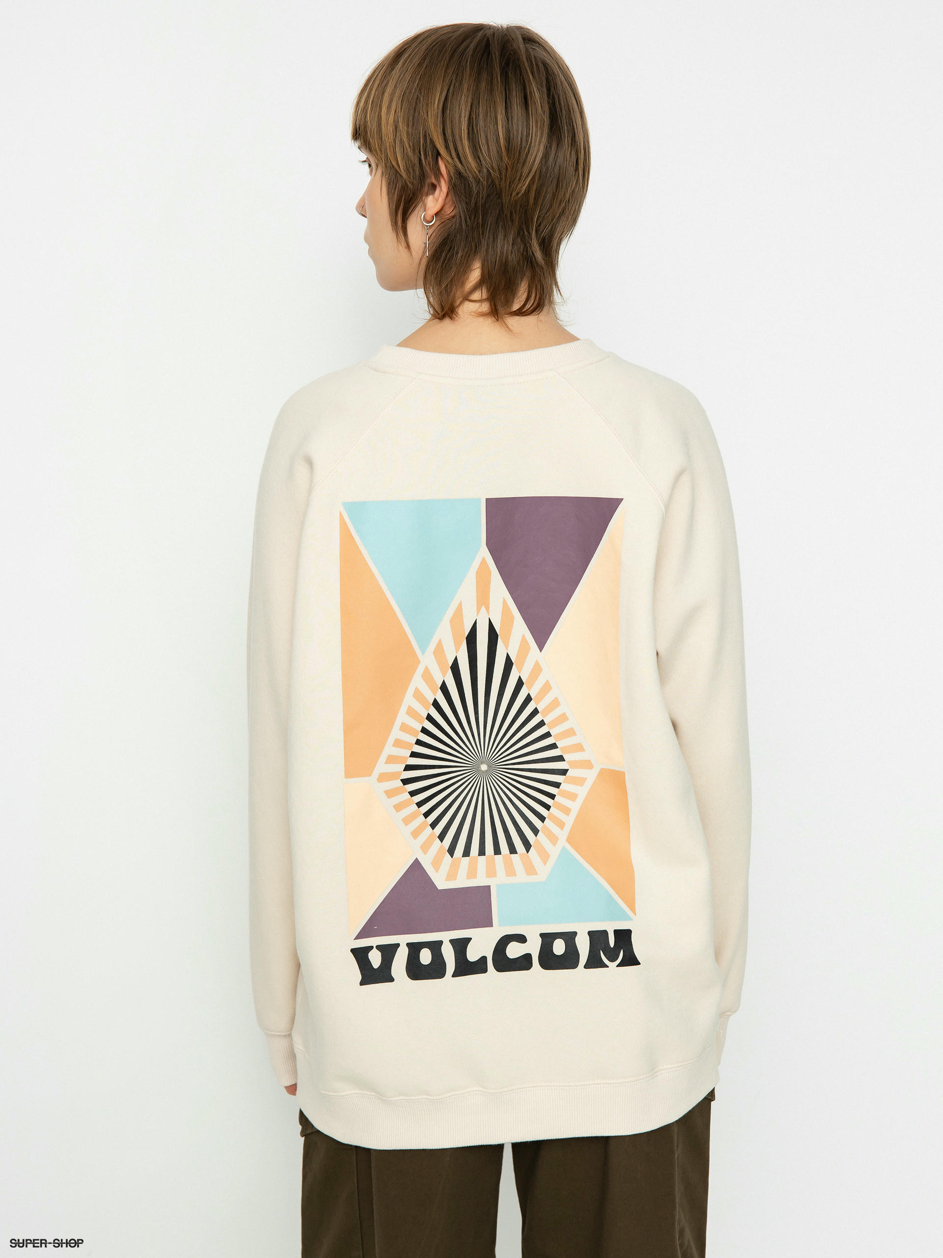 Volcom Stone Magic Bf Crew Sweatshirt Wmn (cloud)