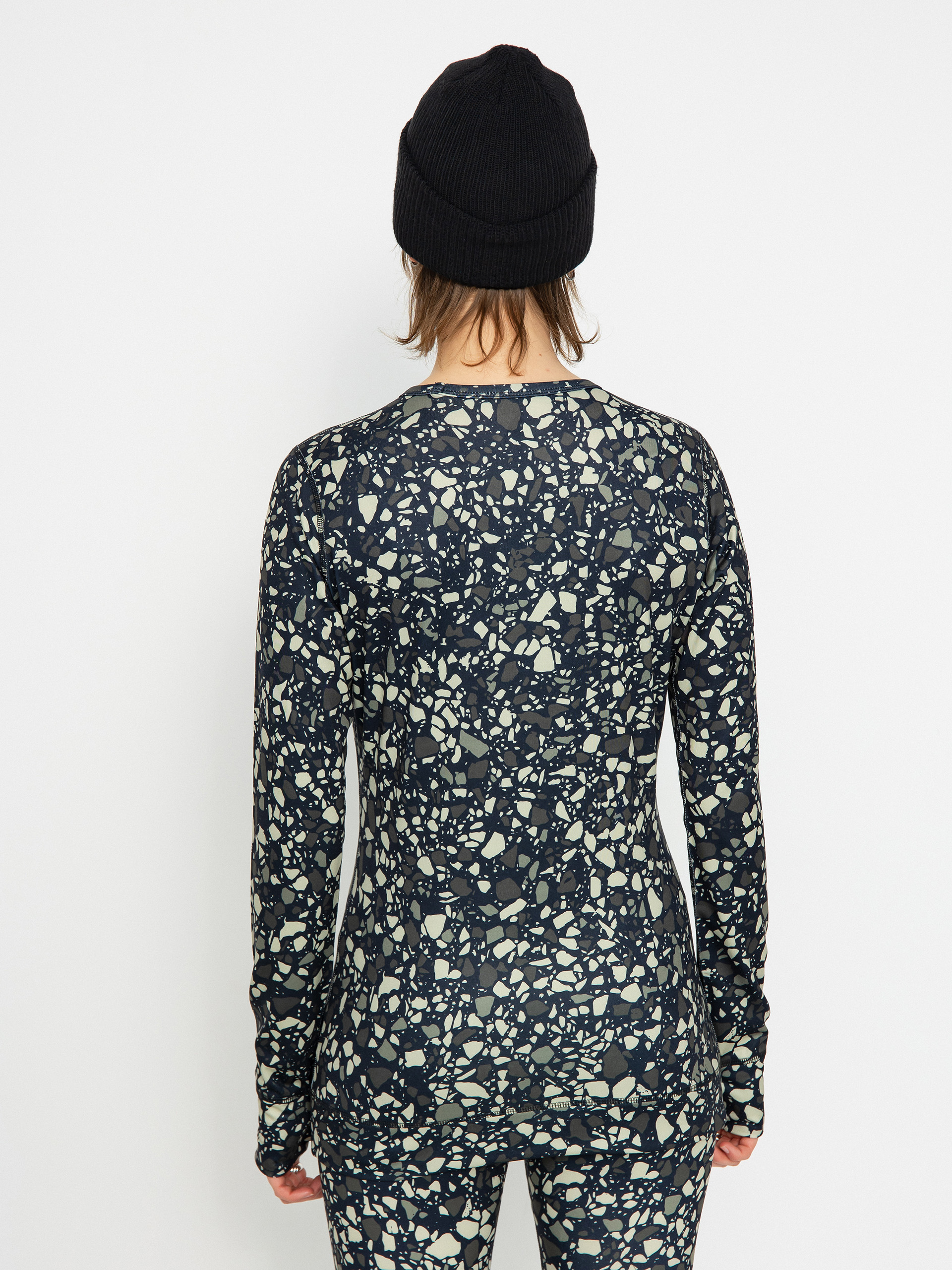 Womens Burton Midweight Base Layer Crewneck Longsleeve (sediment)