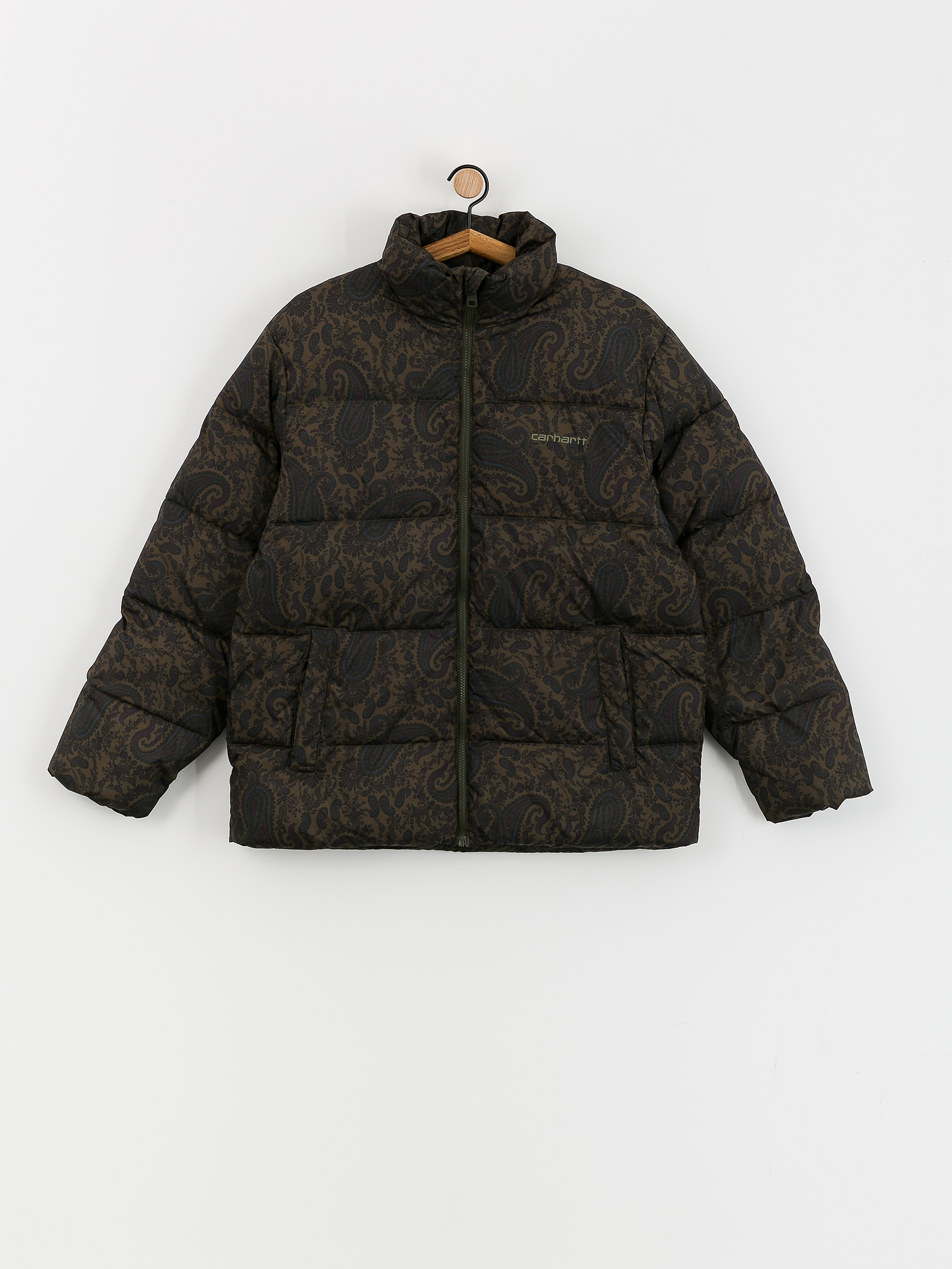 Carhartt WIP Springfield Jacket (paisley print plant/black)