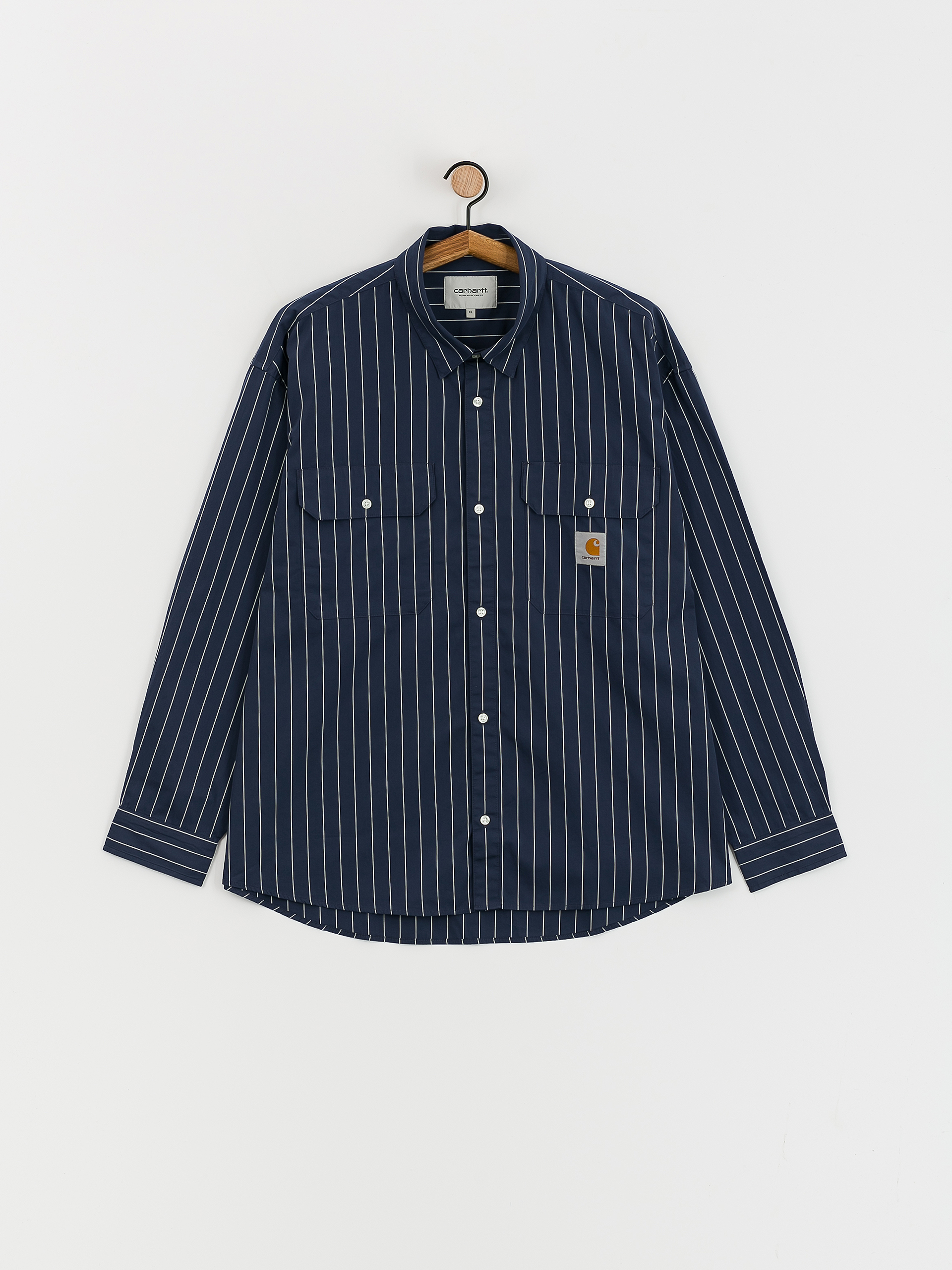 Carhartt WIP Orlean Shirt (orlean stripe/blue/white)