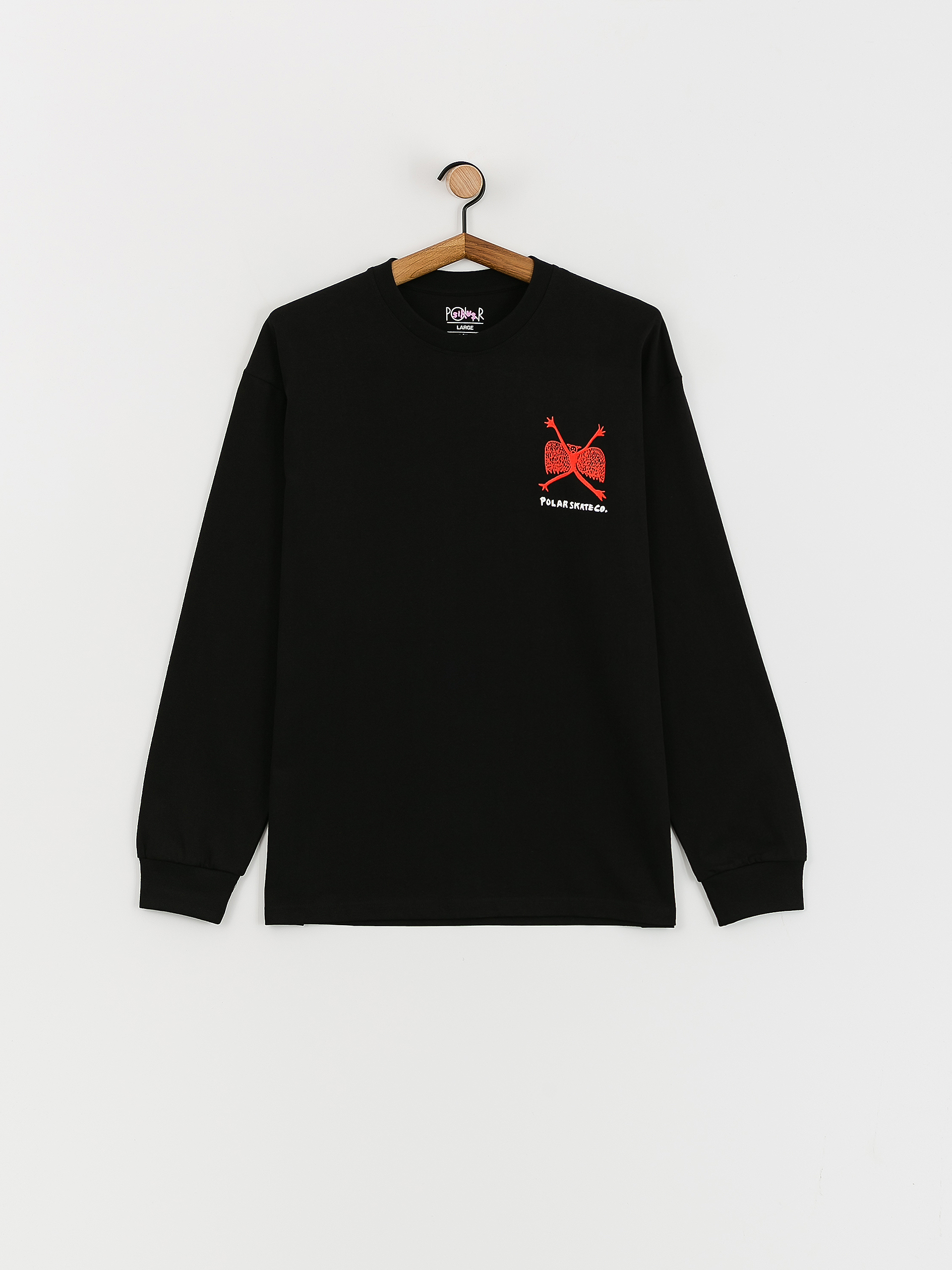 Polar Skate Welcome To The New Age Longsleeve - black (black) Polar Skate Welcome To The New Age Longsleeve - black (black)