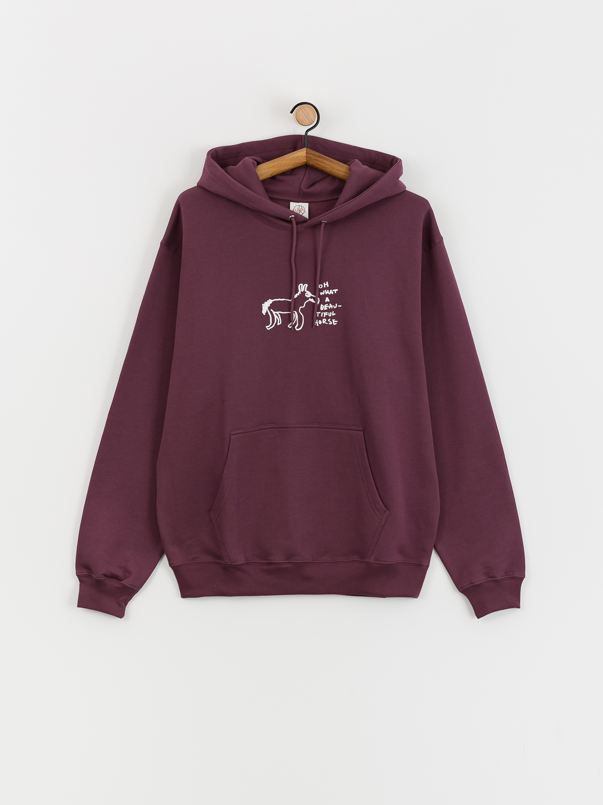 Polar Skate Beautiful Horses Dave HD Hoodie (plum)