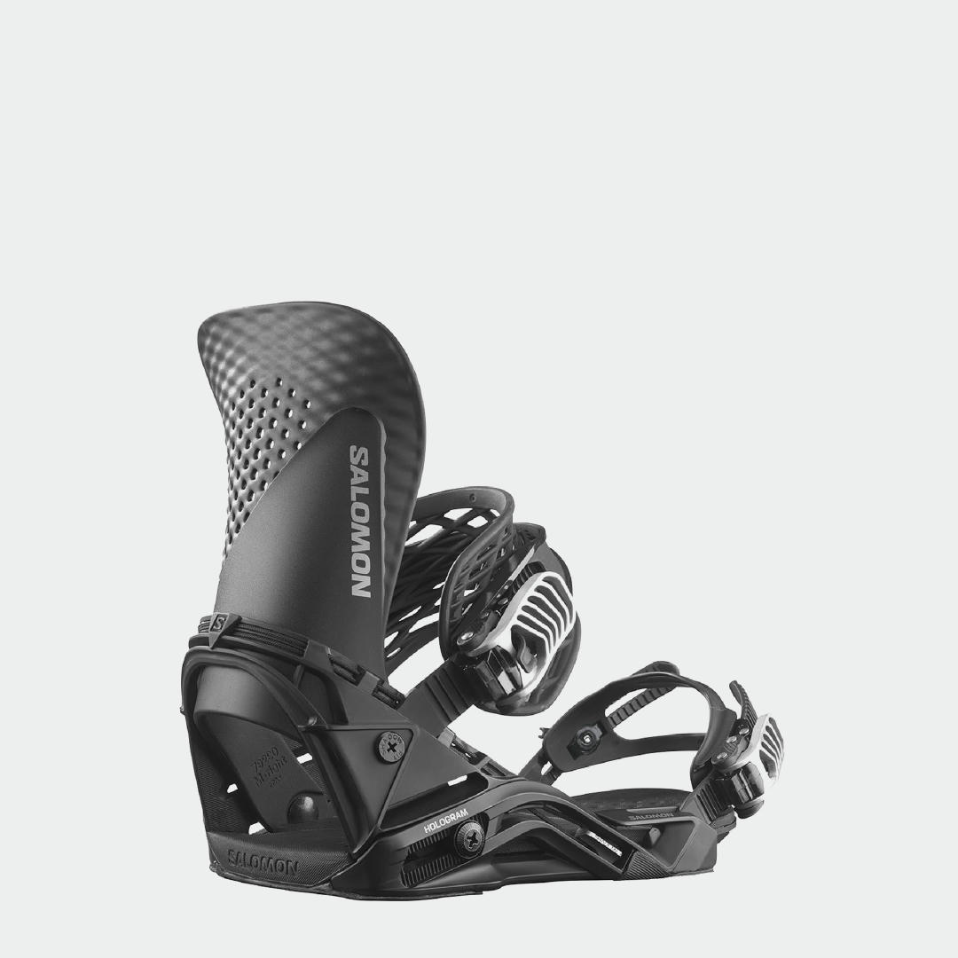 Fijaciones snowboard Salomon Hologram Black 2021