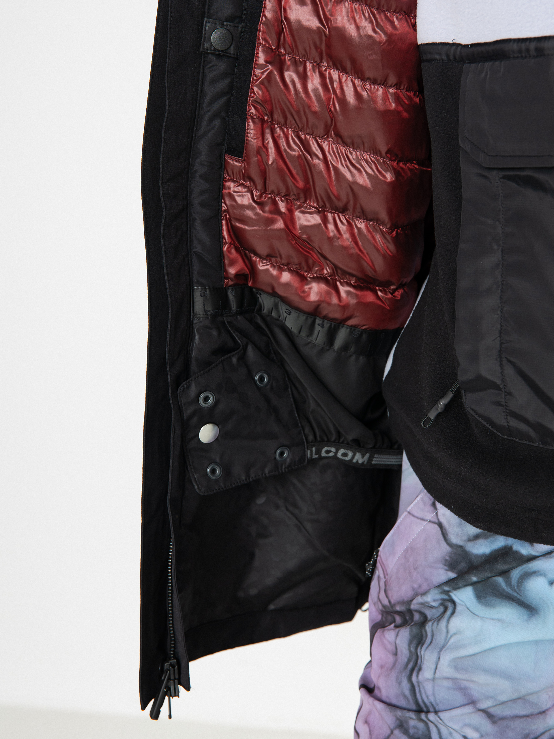 Womens Volcom Paxson 2L Tds Inf Parka Snowboard jacket (black)