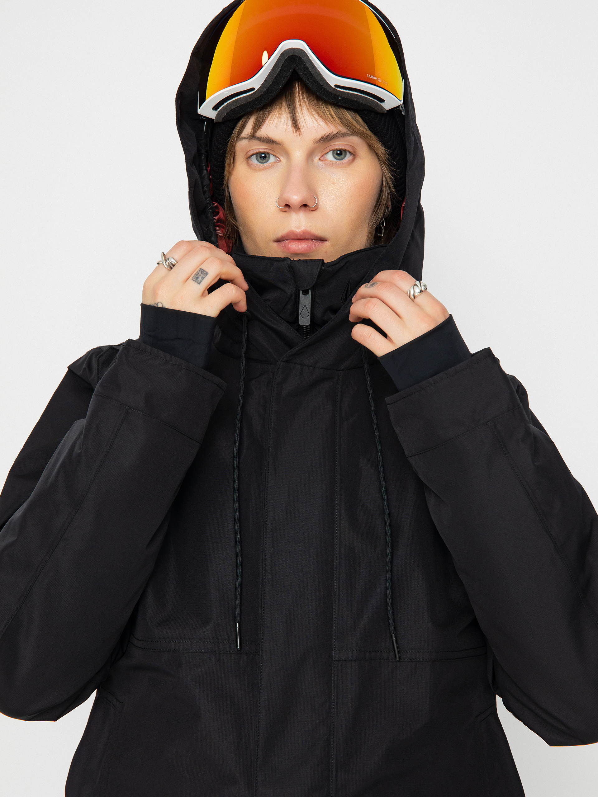 Damen Volcom Paxson 2L Tds Inf Parka Snowboardjacke (black)