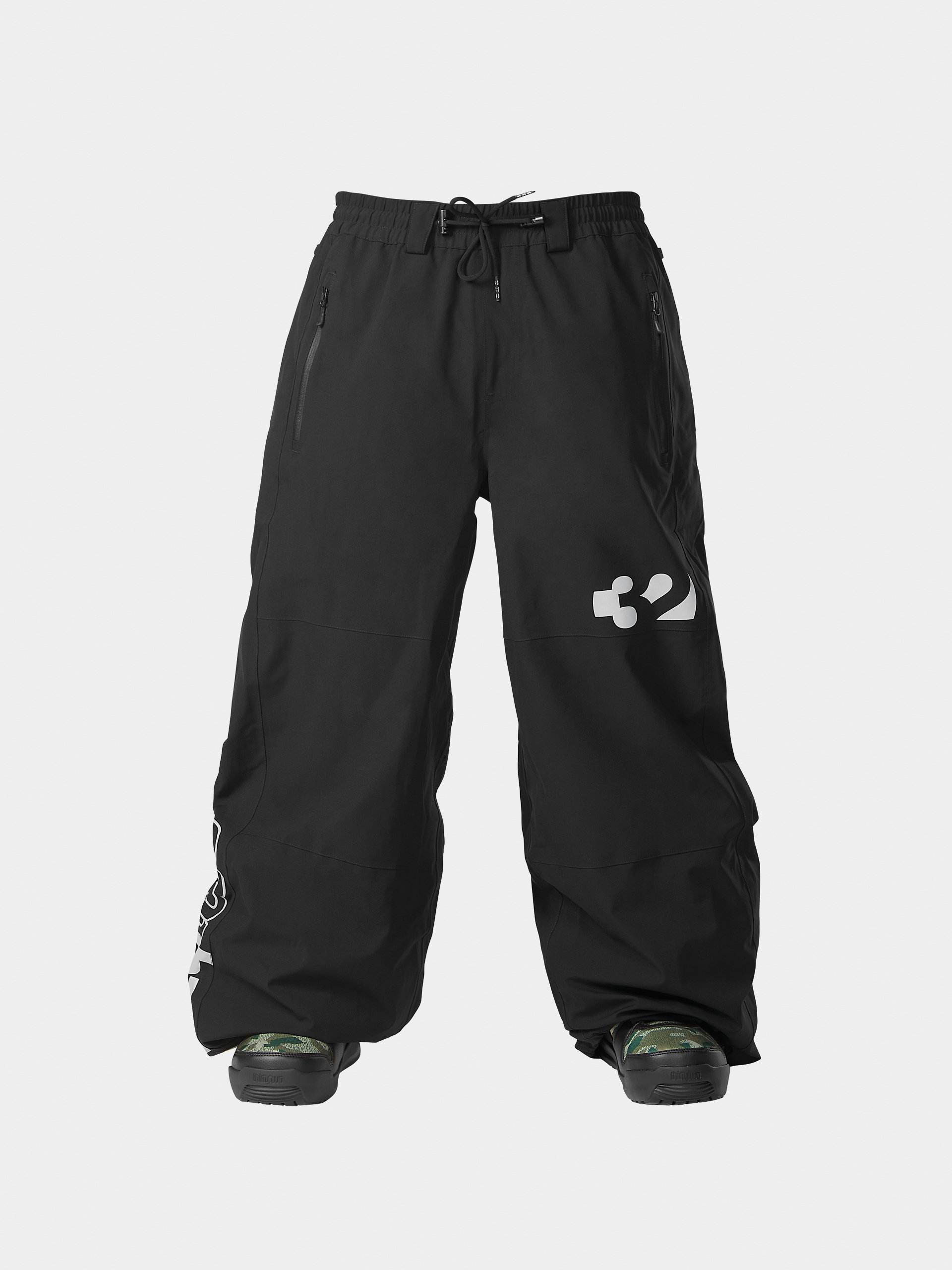 Mens ThirtyTwo Sweeper Wide Snowboard pants (black)