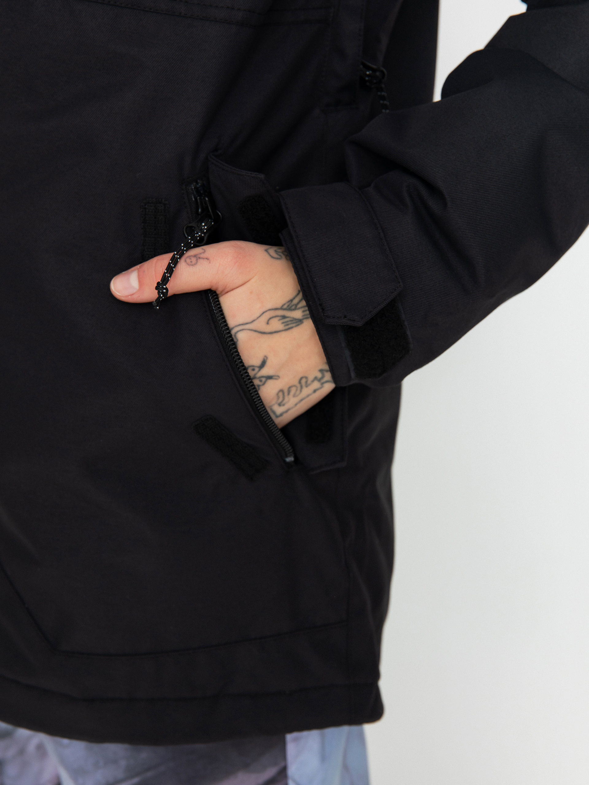 Womens Volcom Fawn Ins Snowboard jacket (black)