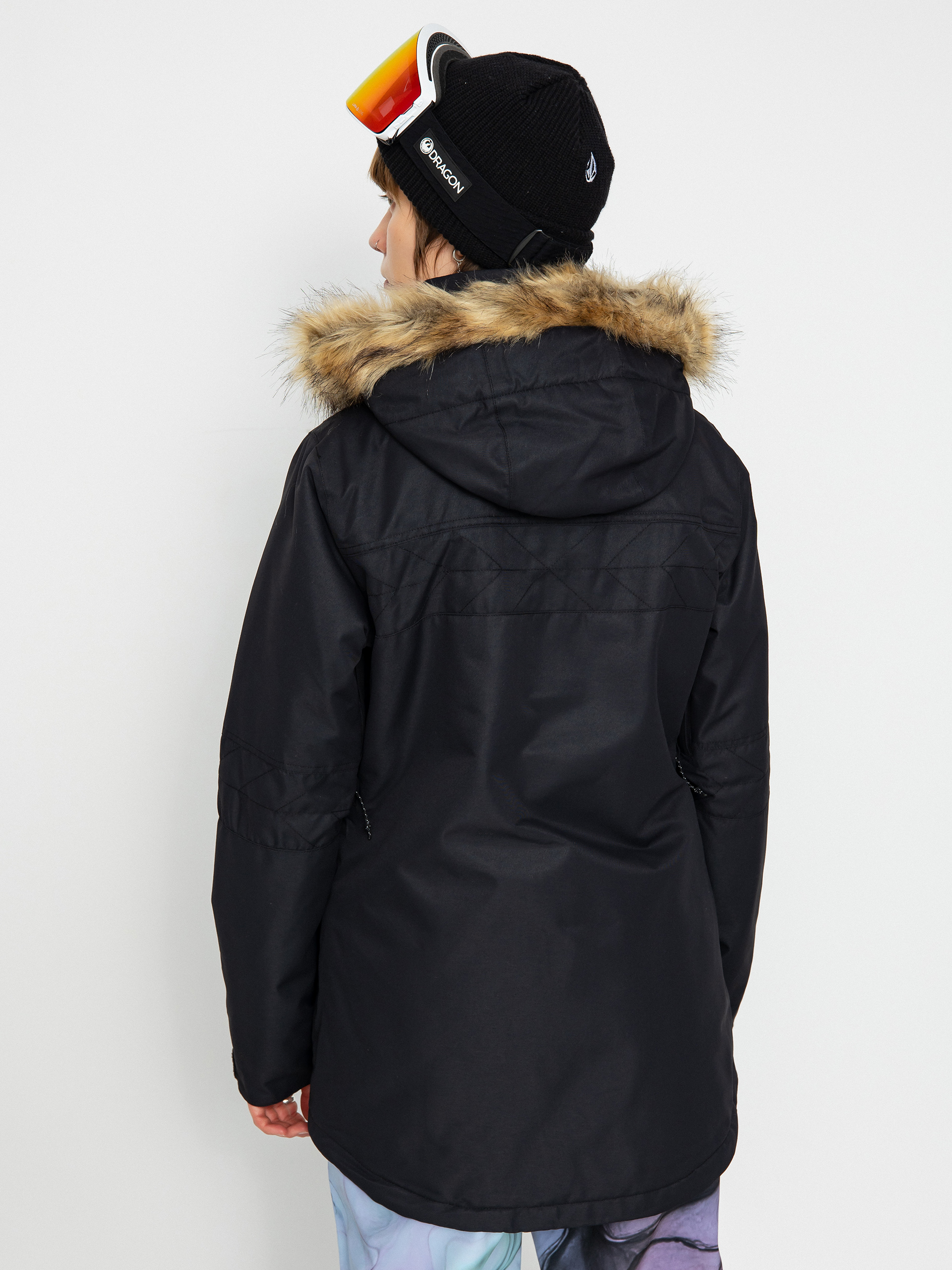 Damen Volcom Fawn Ins Snowboardjacke (black)