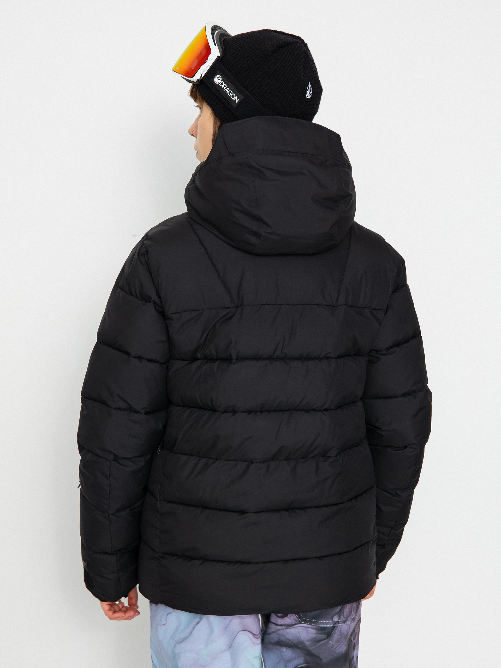 Womens Volcom Puffleup Snowboard jacket (black)