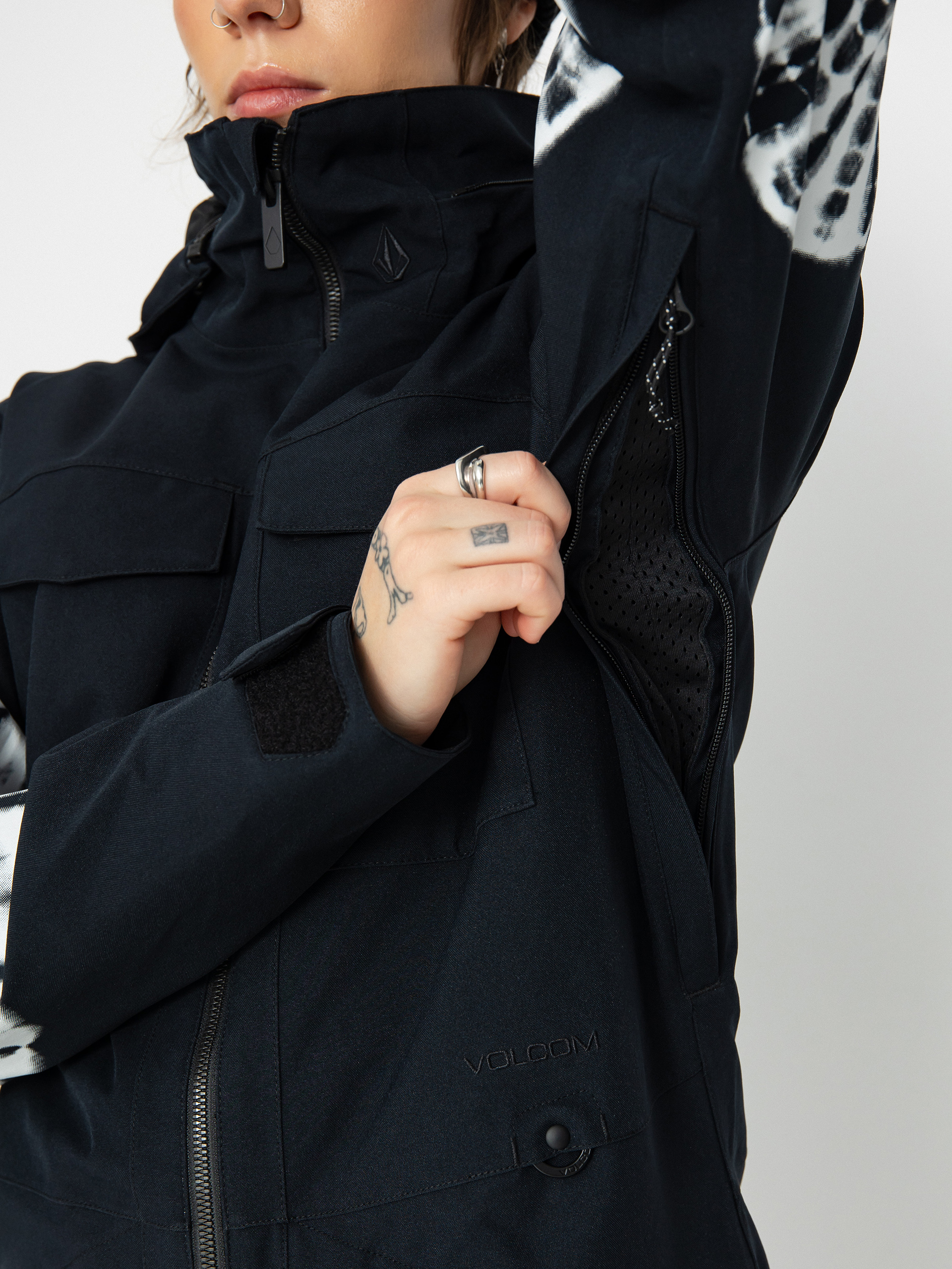 Volcom Shiloh Snow Suit Snowboard jacket Wmn - black (black)